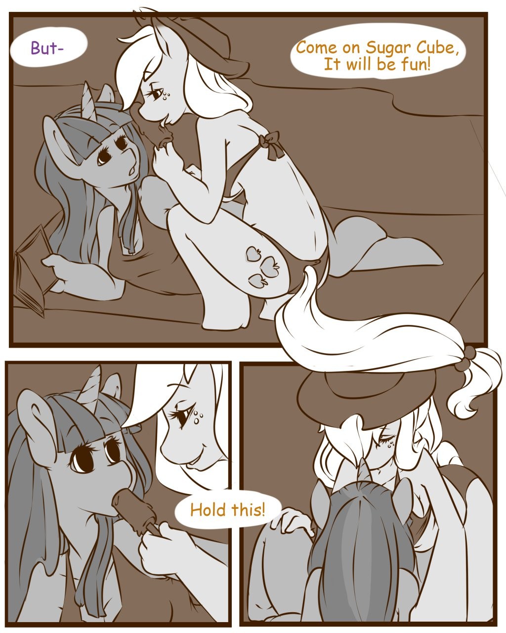 Summer Fun MLP porn comic picture 3