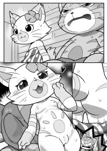 Sweaty Purrs porn comic picture 1