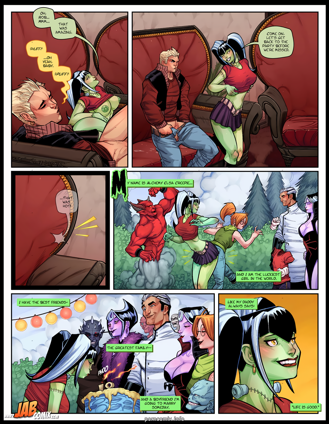 The Creepies 1 porn comic picture 20
