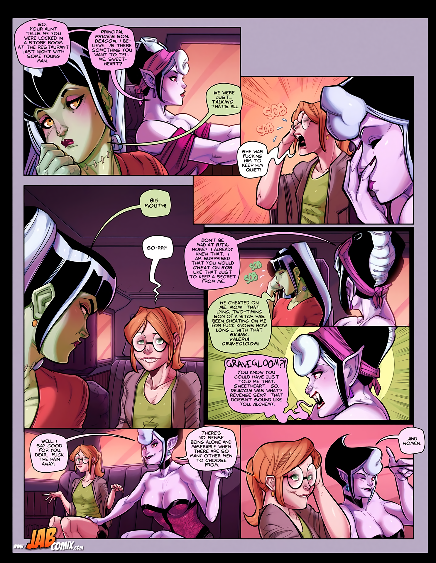 The Creepies 4 porn comic picture 3