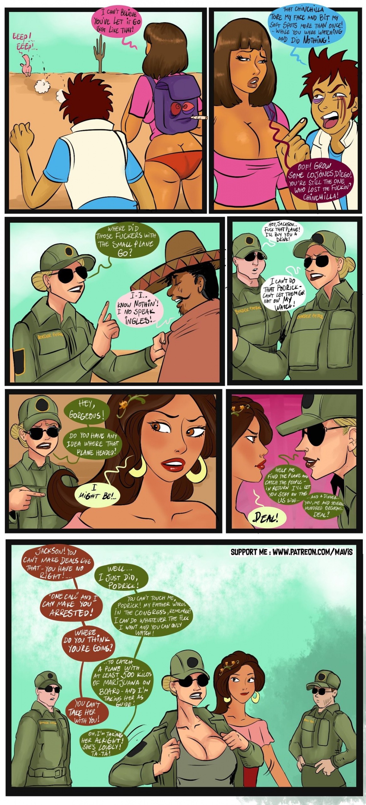 The Run porn comic picture 7