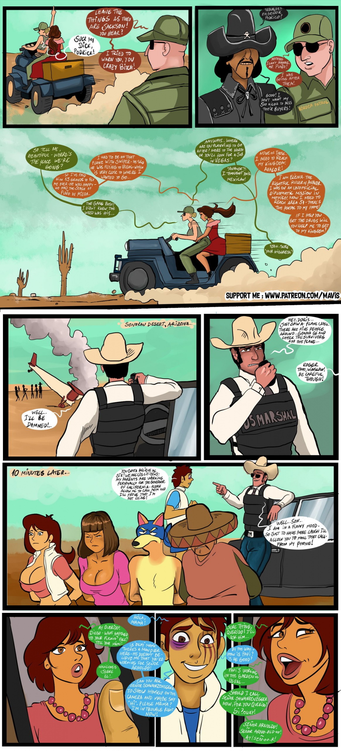 The Run porn comic picture 8