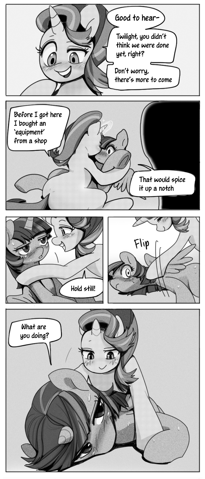 Twi & Glimmer Scissoring Manga hentai manga picture 12