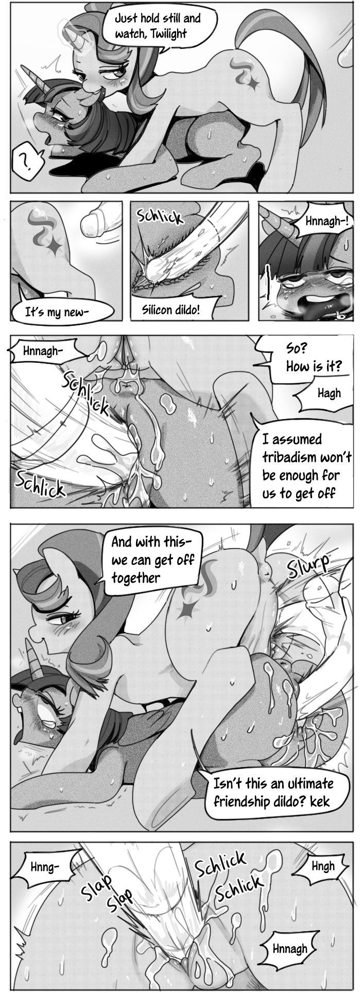Twi & Glimmer Scissoring Manga hentai manga picture 13
