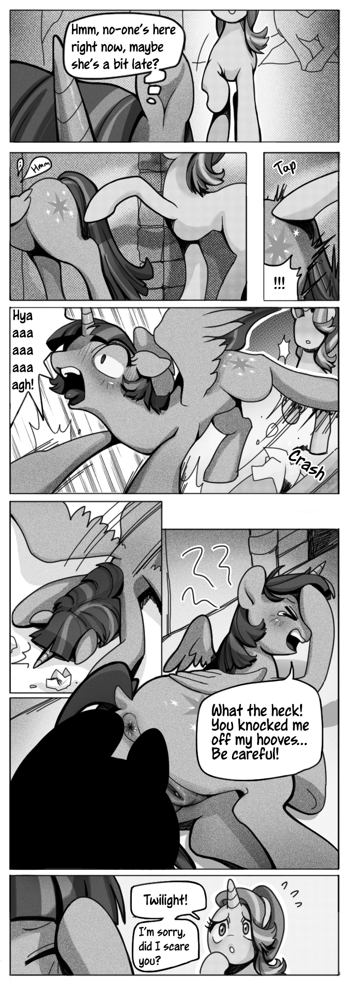 Twi & Glimmer Scissoring Manga hentai manga picture 4