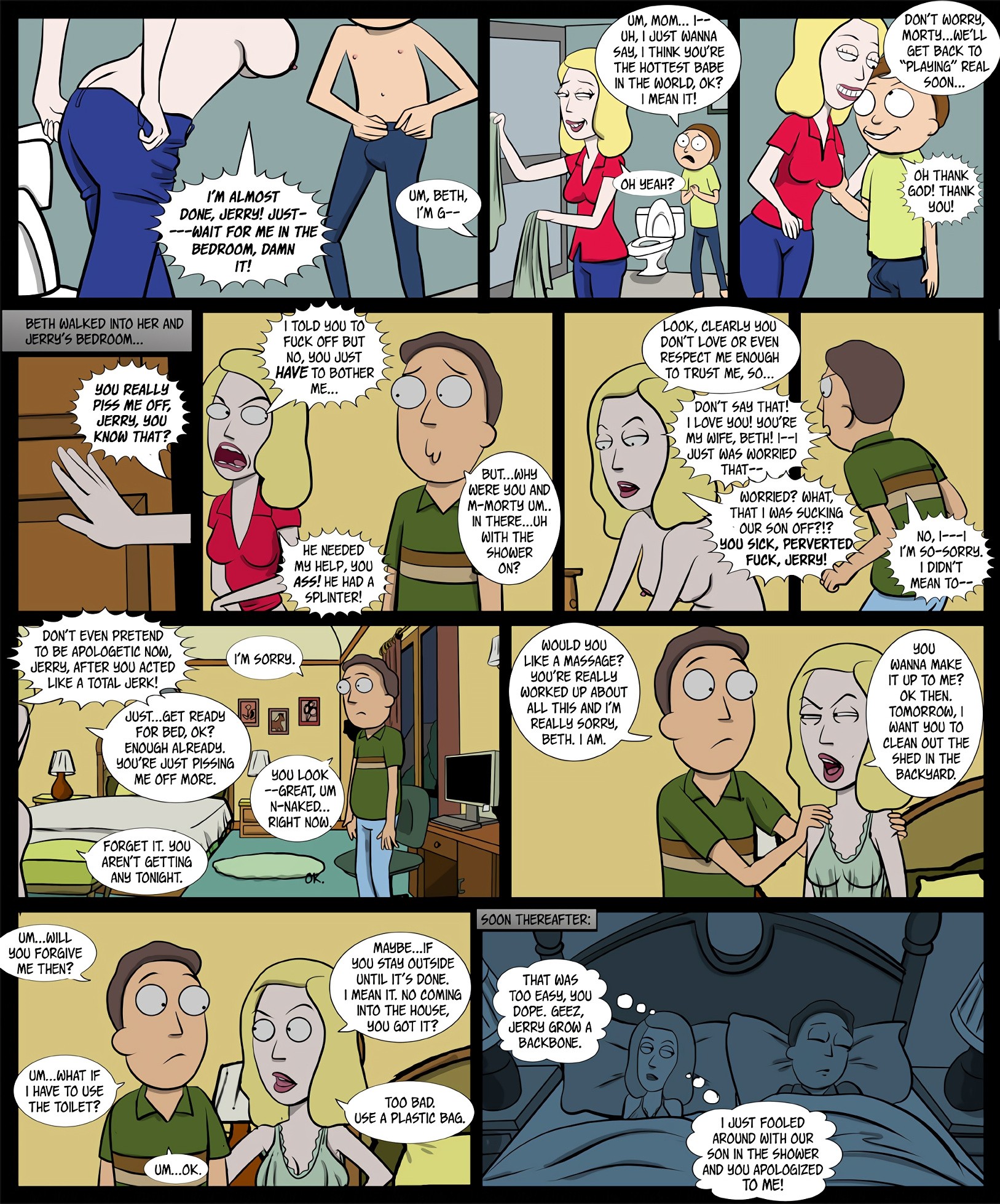 A Paralllel Relationship porn comic picture 17