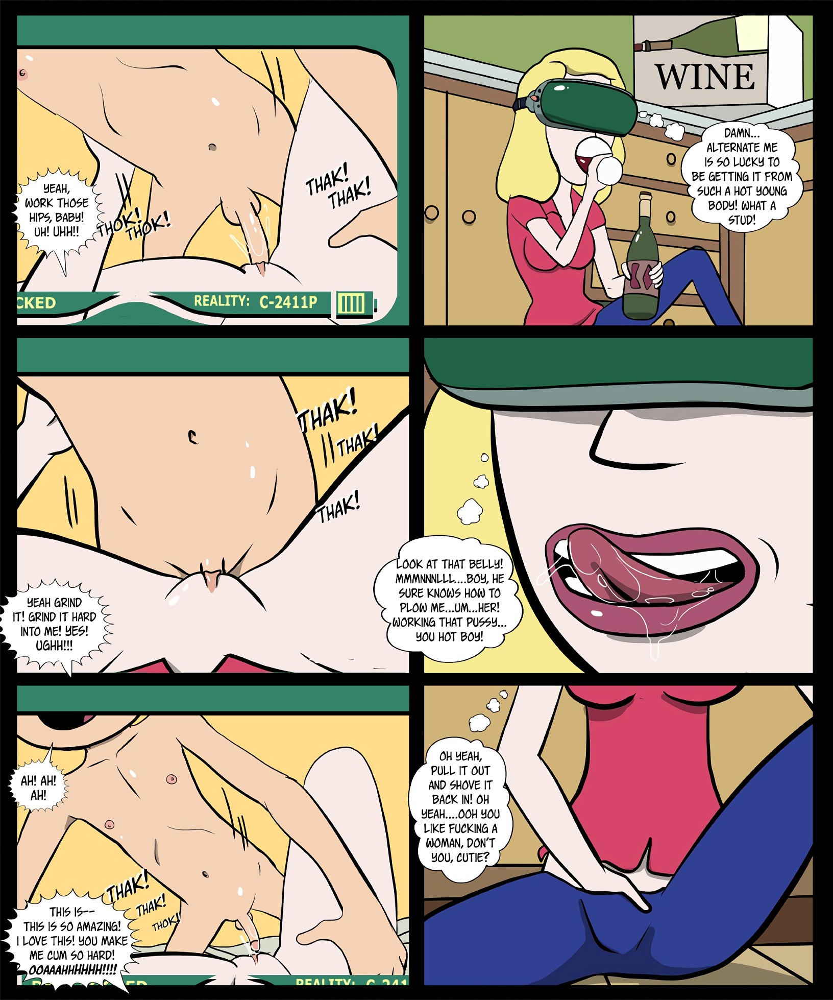 A Paralllel Relationship porn comic picture 5