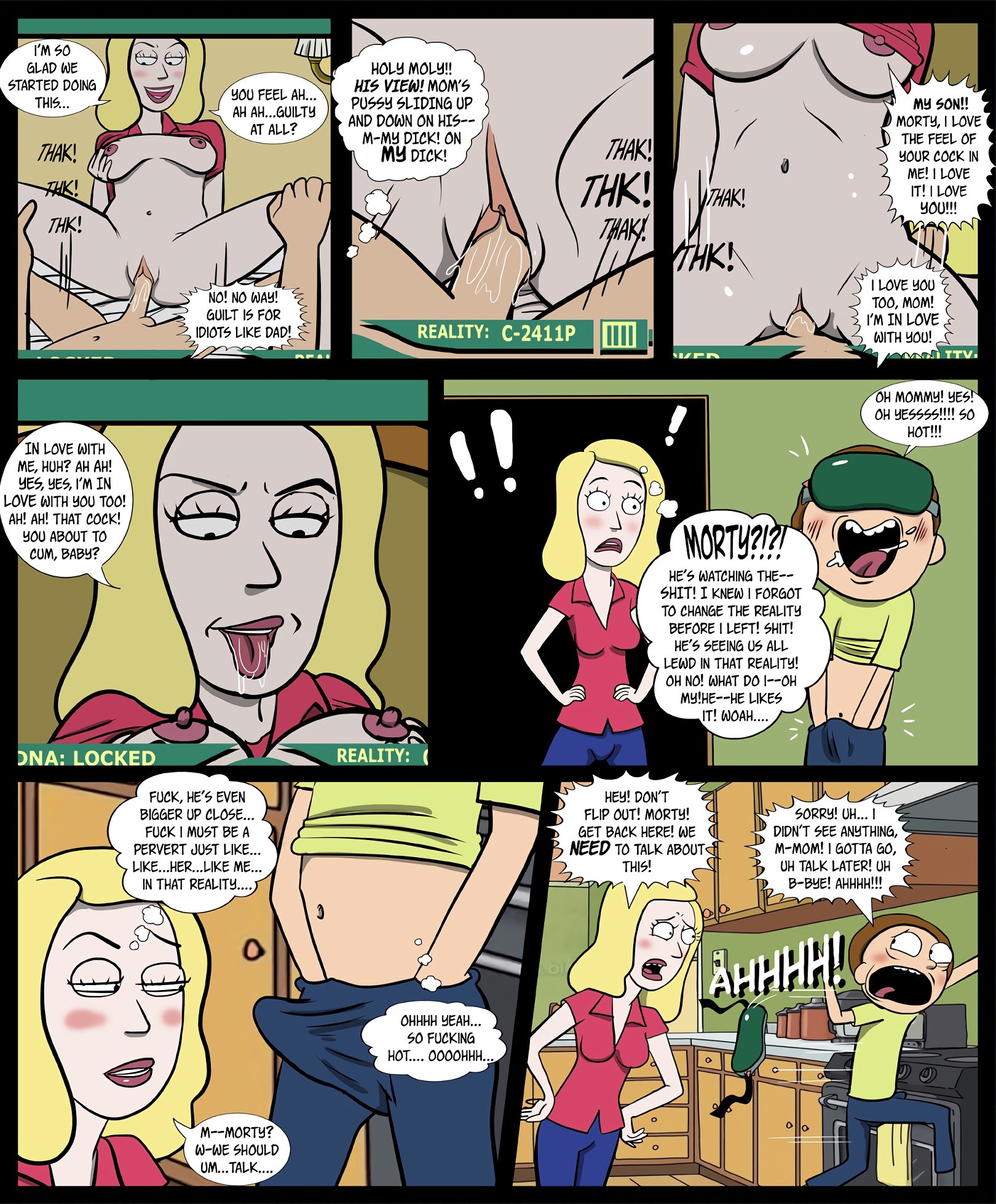 A Paralllel Relationship porn comic picture 8