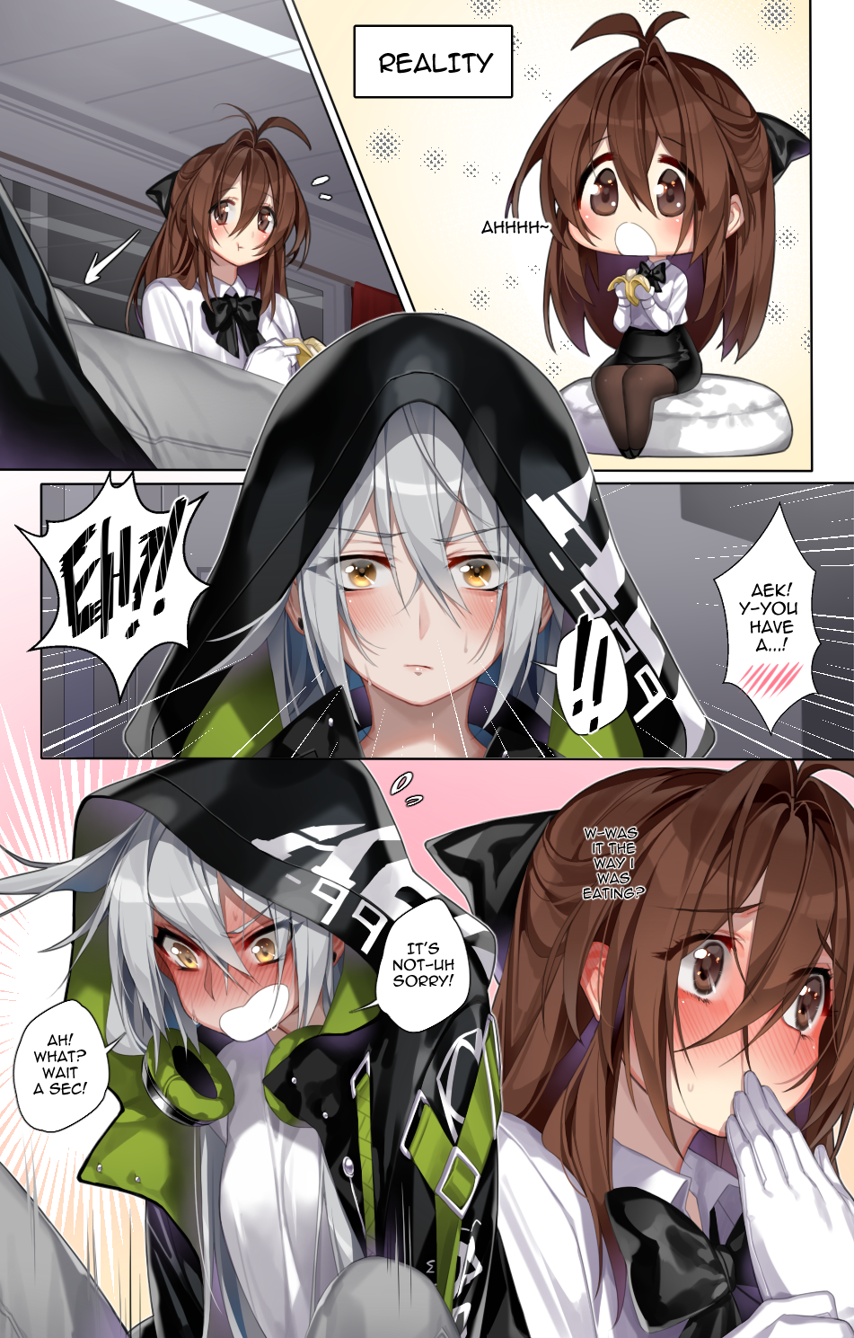 AEK-999 and banana hentai manga picture 3