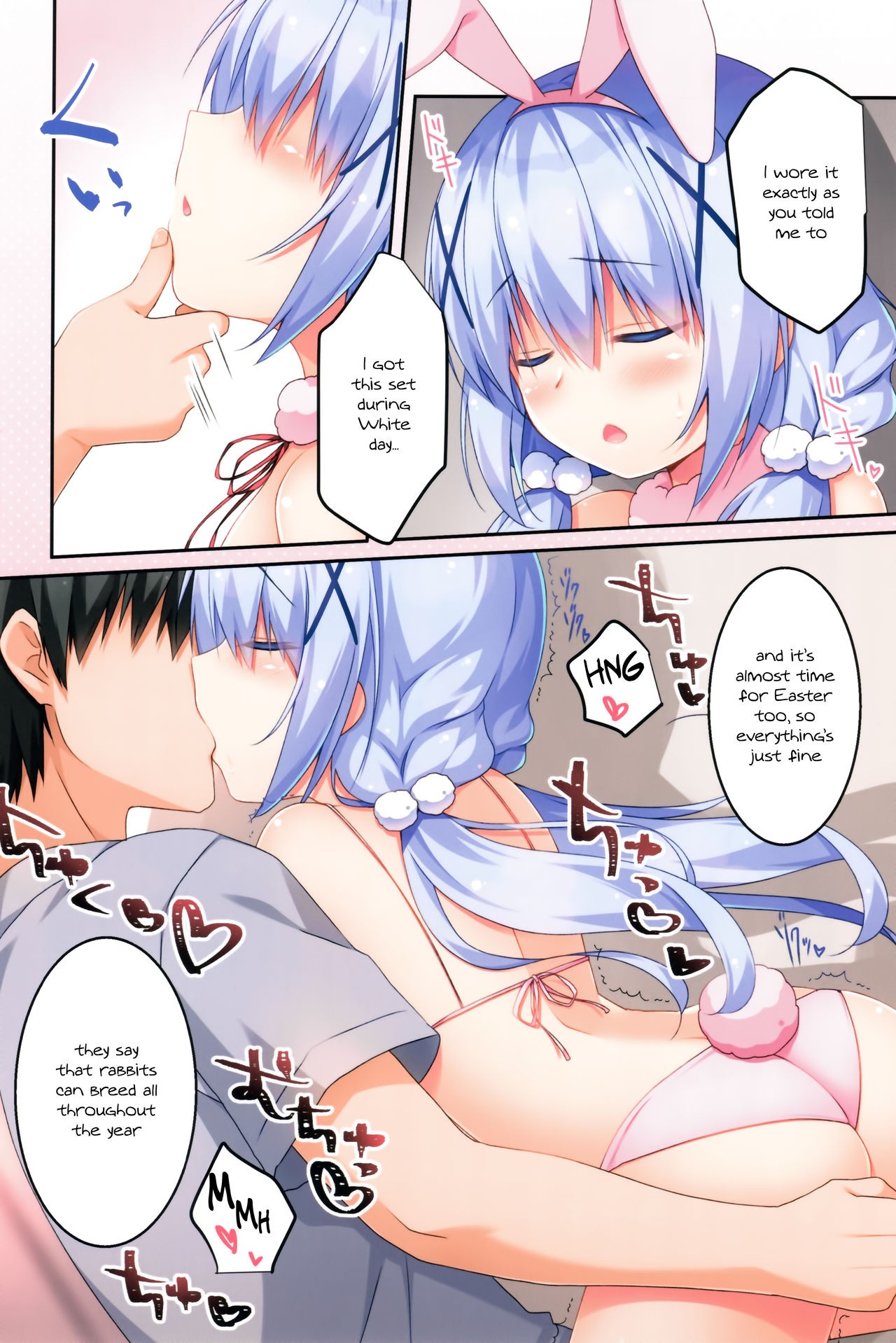 Chino-chan to Usagi Gokko hentai manga picture 3