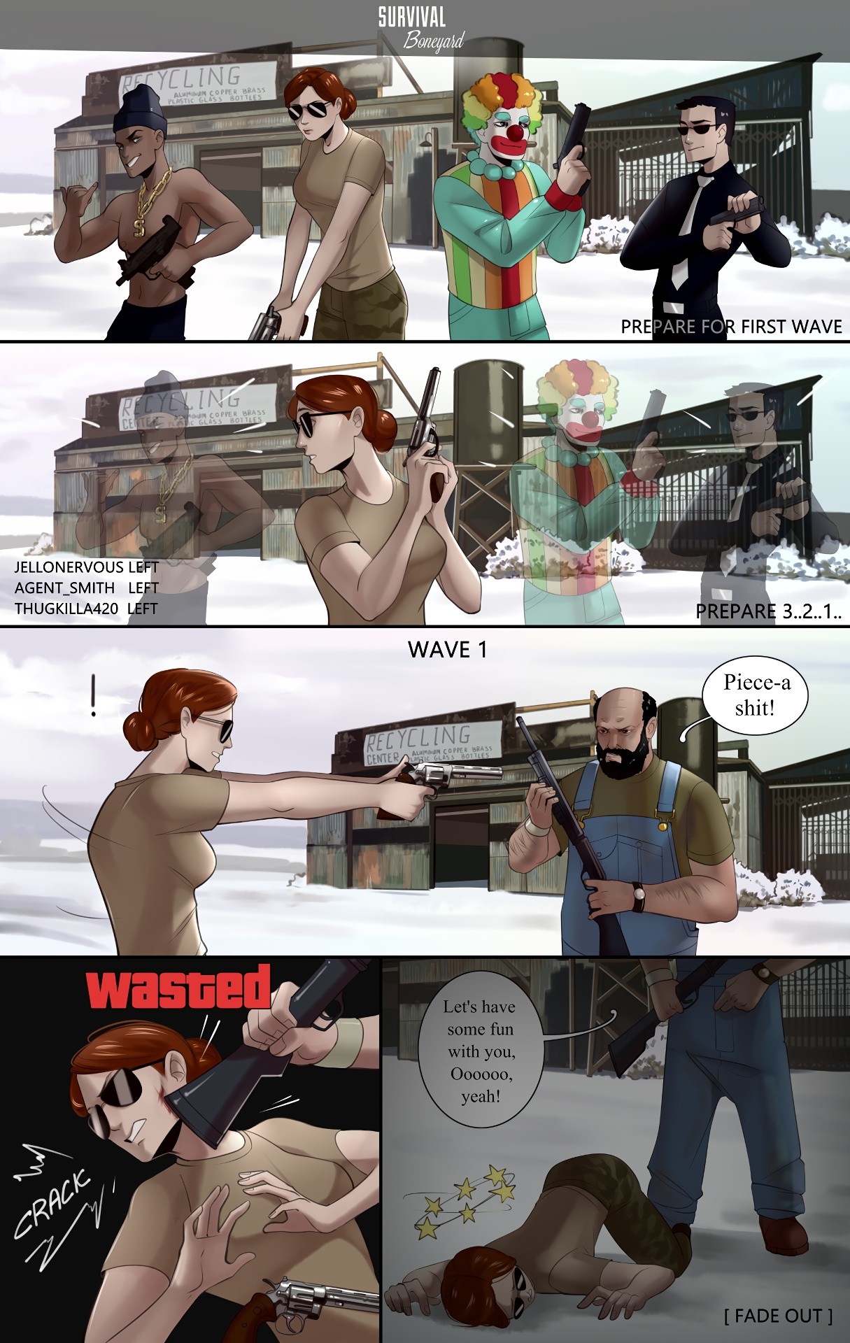 First Wave porn comic picture 1