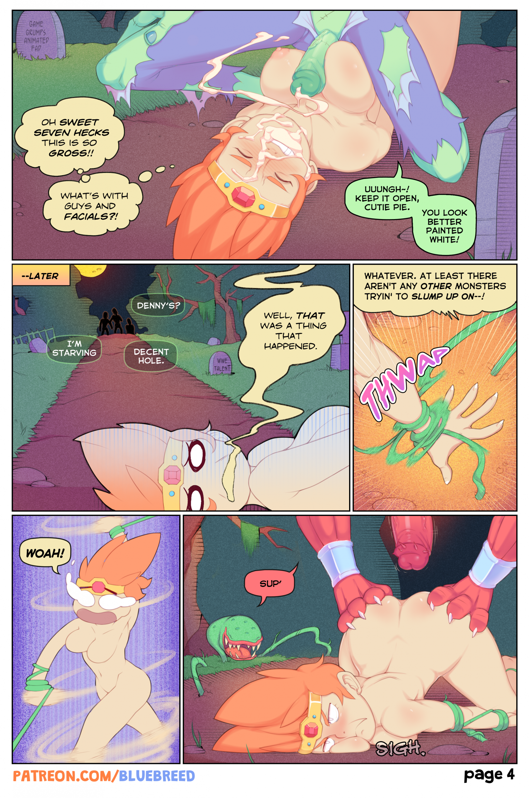Glutes'N Goblins porn comic picture 4