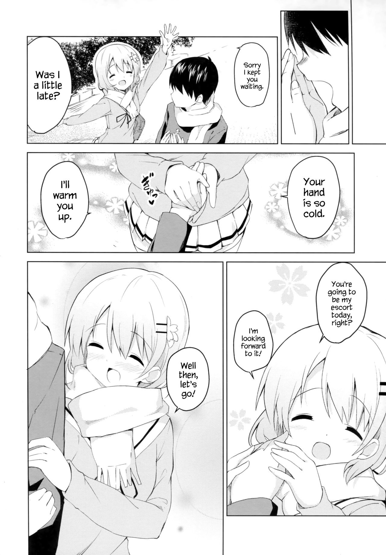 Gochisou wa Kokoa desu ka hentai manga picture 3