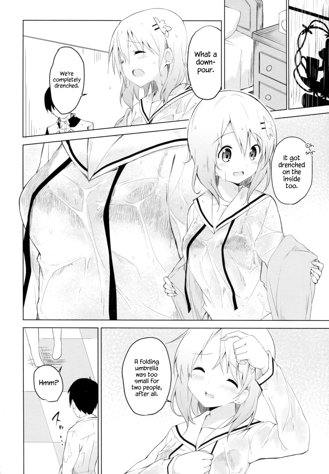Gochisou wa Kokoa desu ka hentai manga picture 7