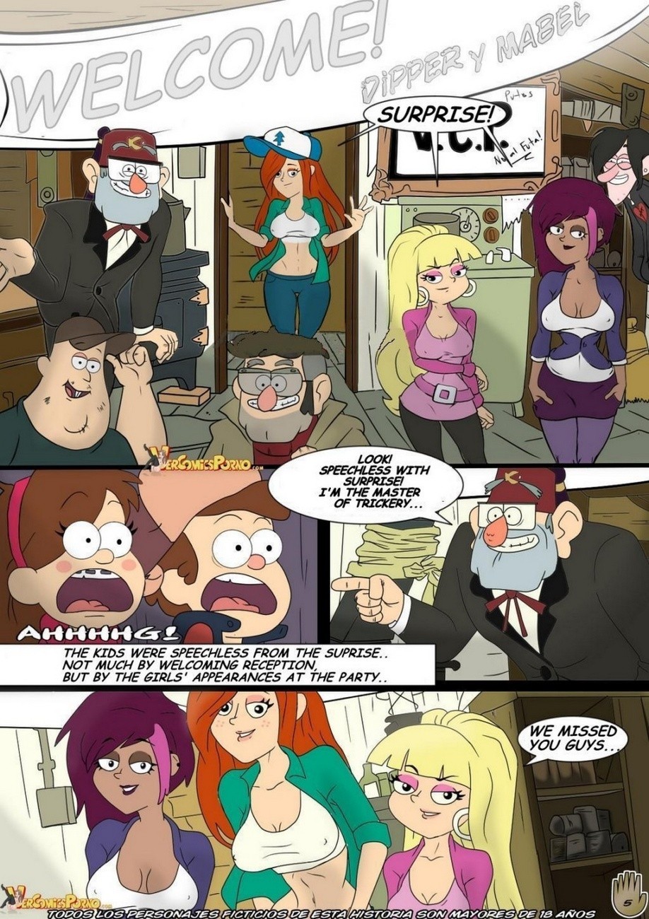 Gravity Falls - One Summer Of Pleasure porn comic picture 6