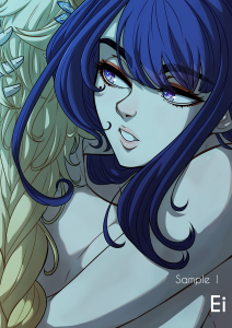 Love Sampler: Ei and Yae porn comic picture 1