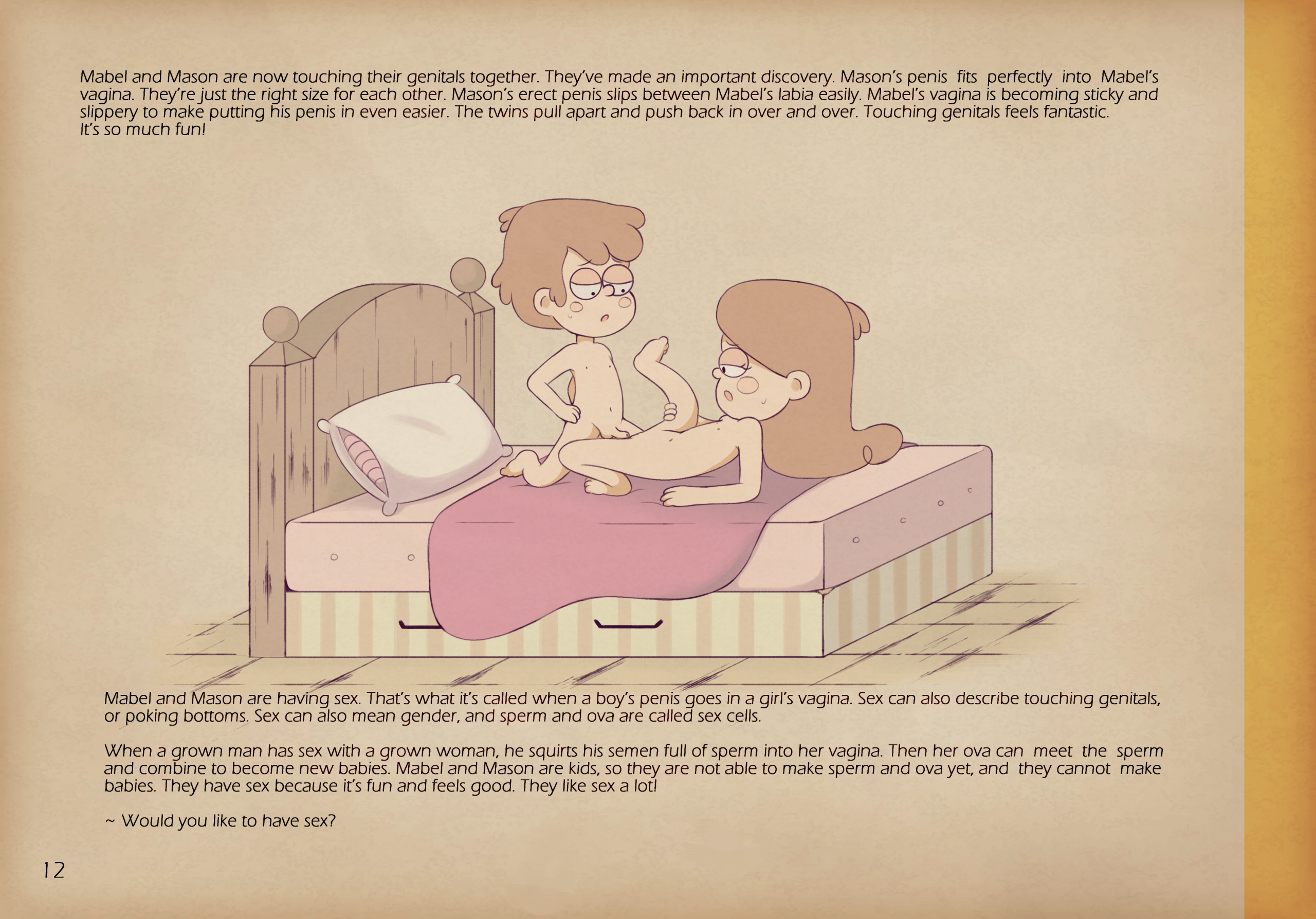 Mabel and Mason's Super Secrets porn comic picture 13