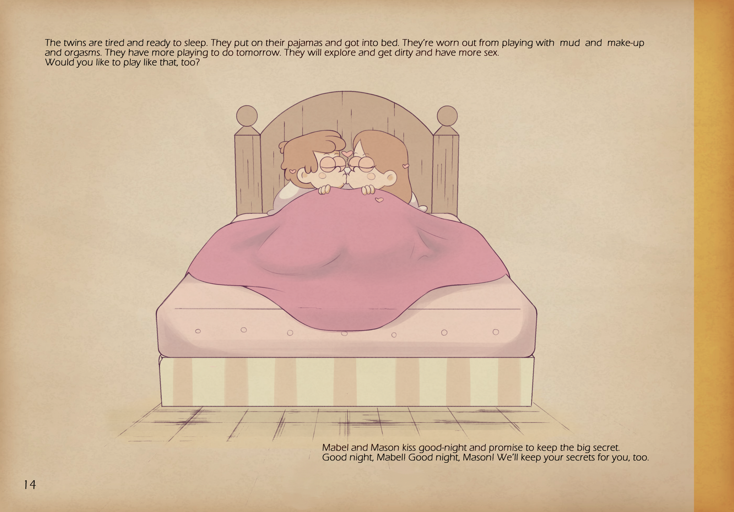 Mabel and Mason's Super Secrets porn comic picture 15