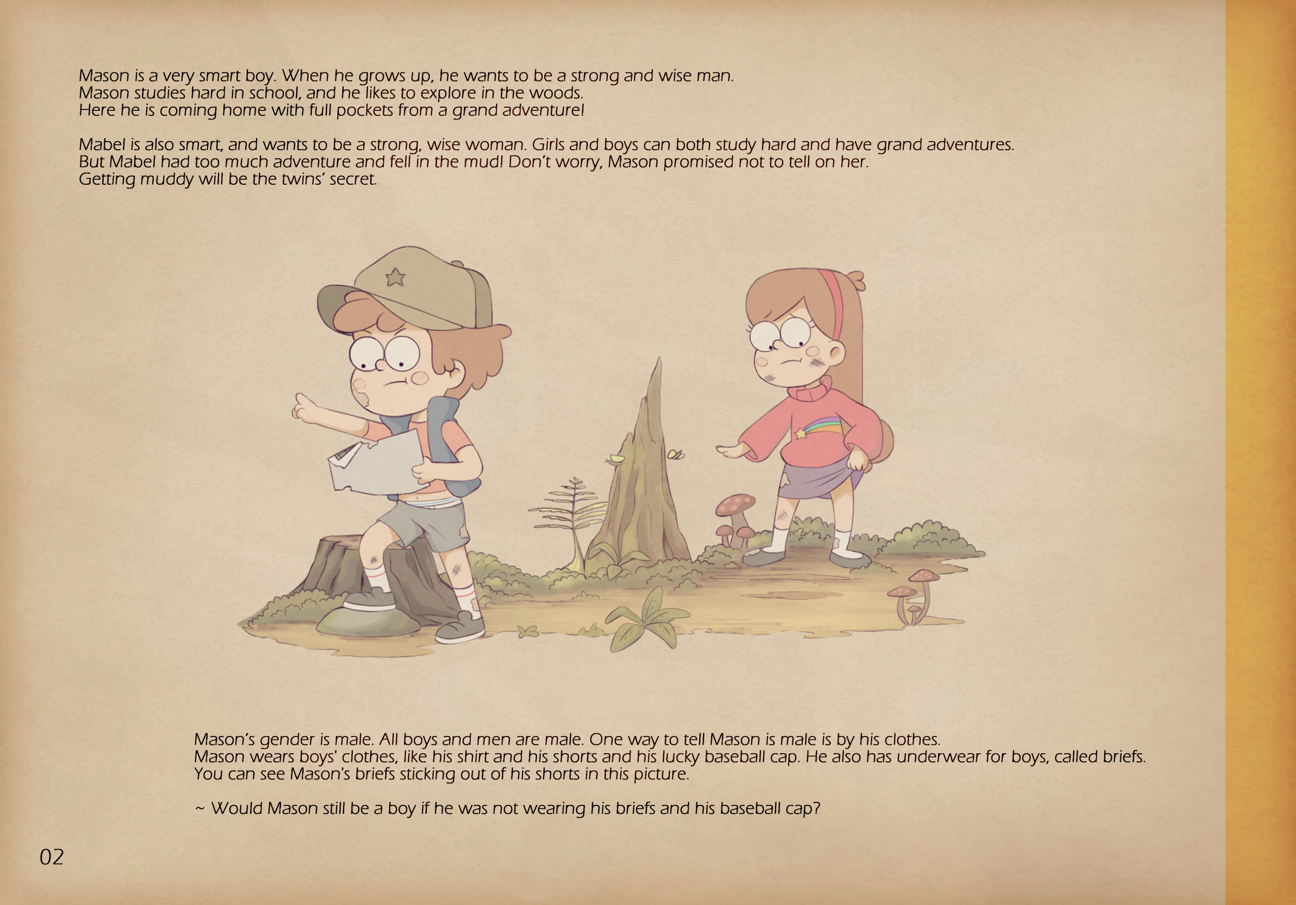 Mabel and Mason's Super Secrets porn comic picture 3