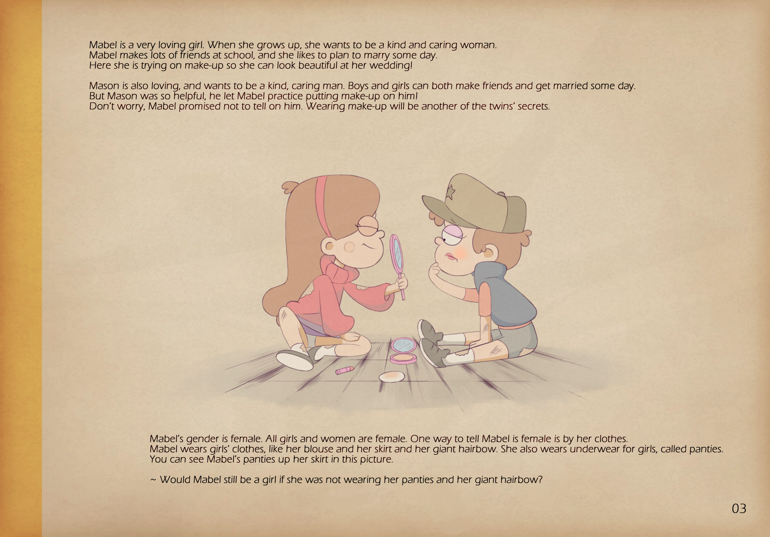 Mabel and Mason's Super Secrets porn comic picture 4