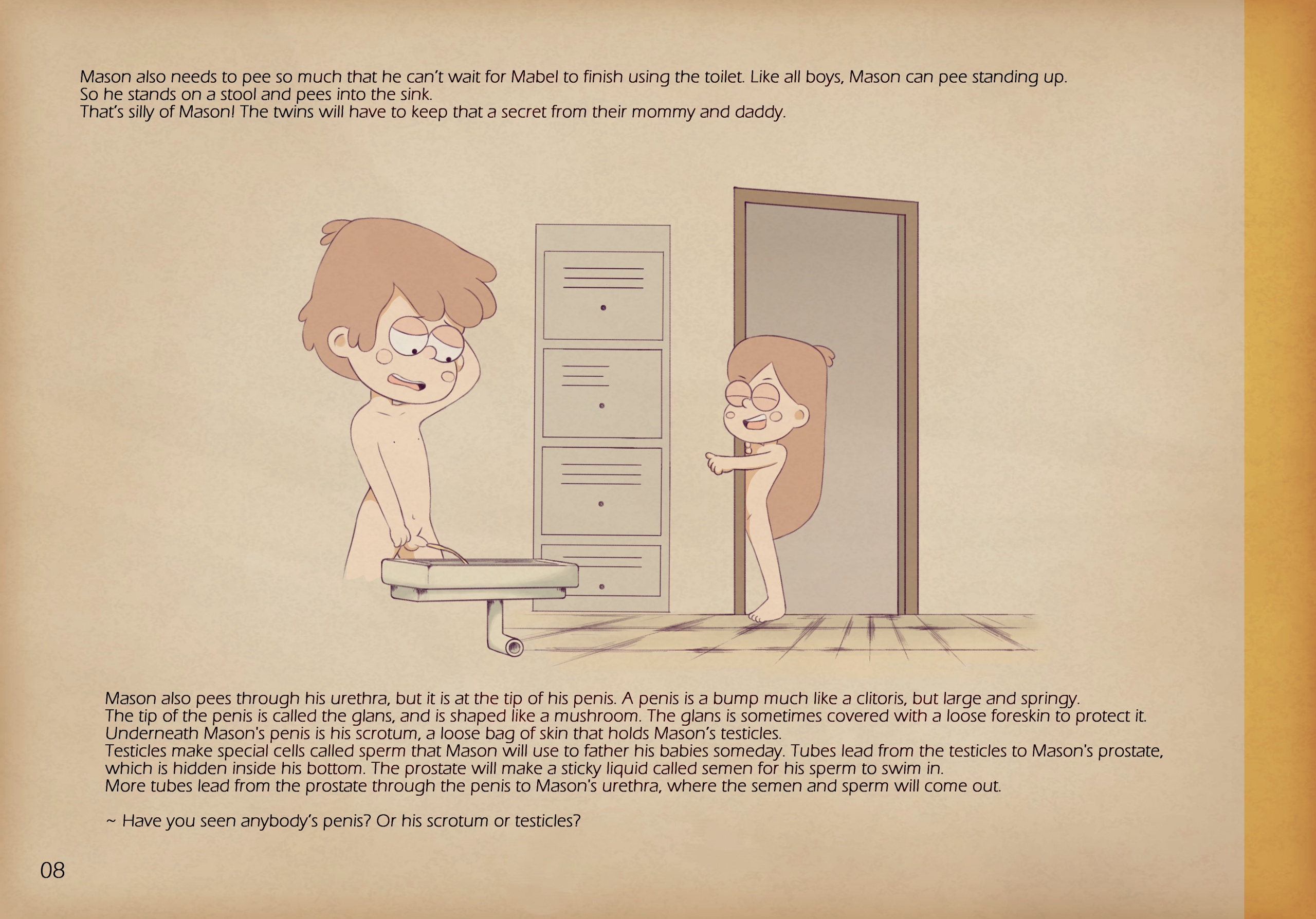 Mabel and Mason's Super Secrets porn comic picture 9