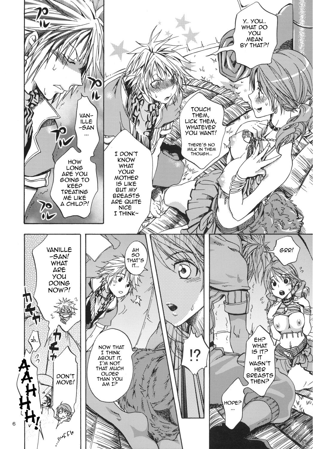 On Holiday With l'Cie and Friends porn comic picture 5