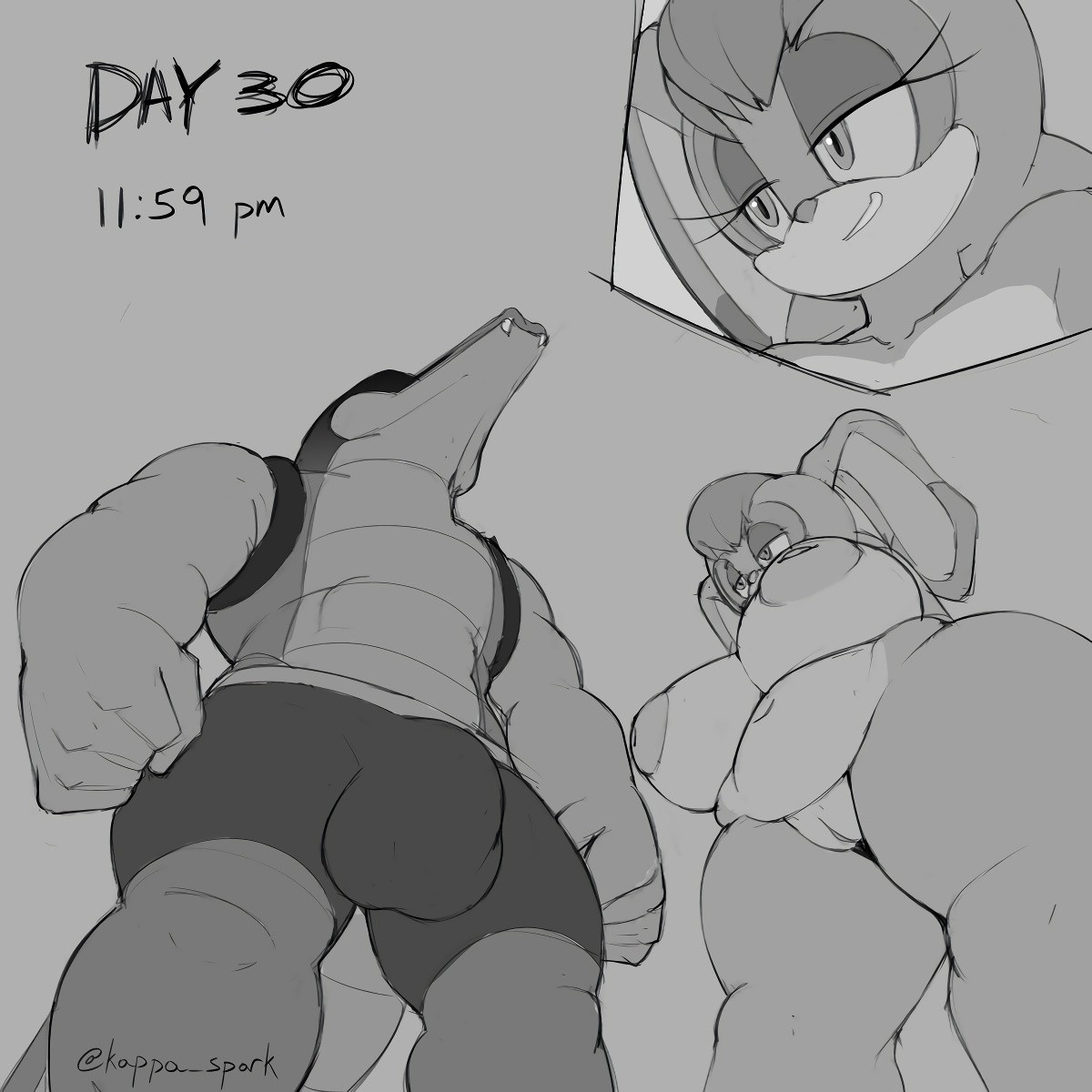 Vector's No Nut November porn comic picture 12