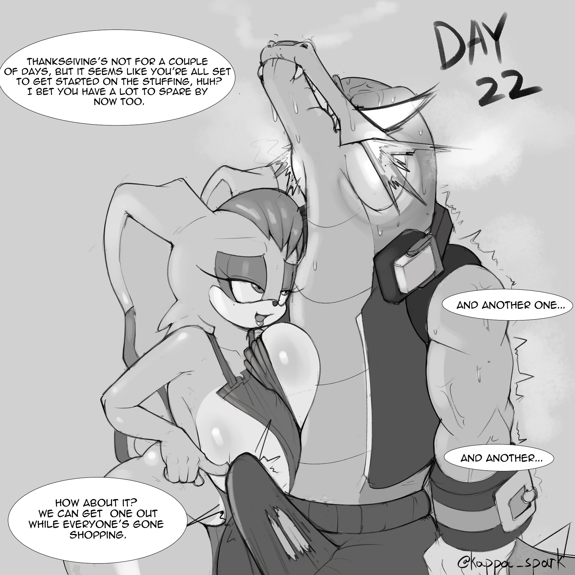 Vector's No Nut November porn comic picture 9