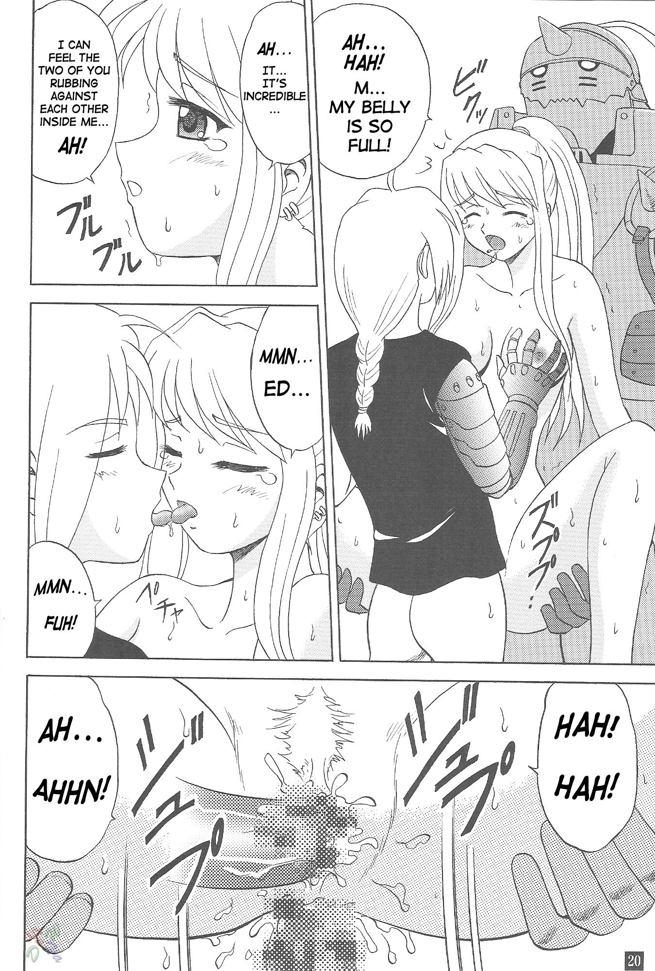 Winry's Vibrator porn comic picture 19