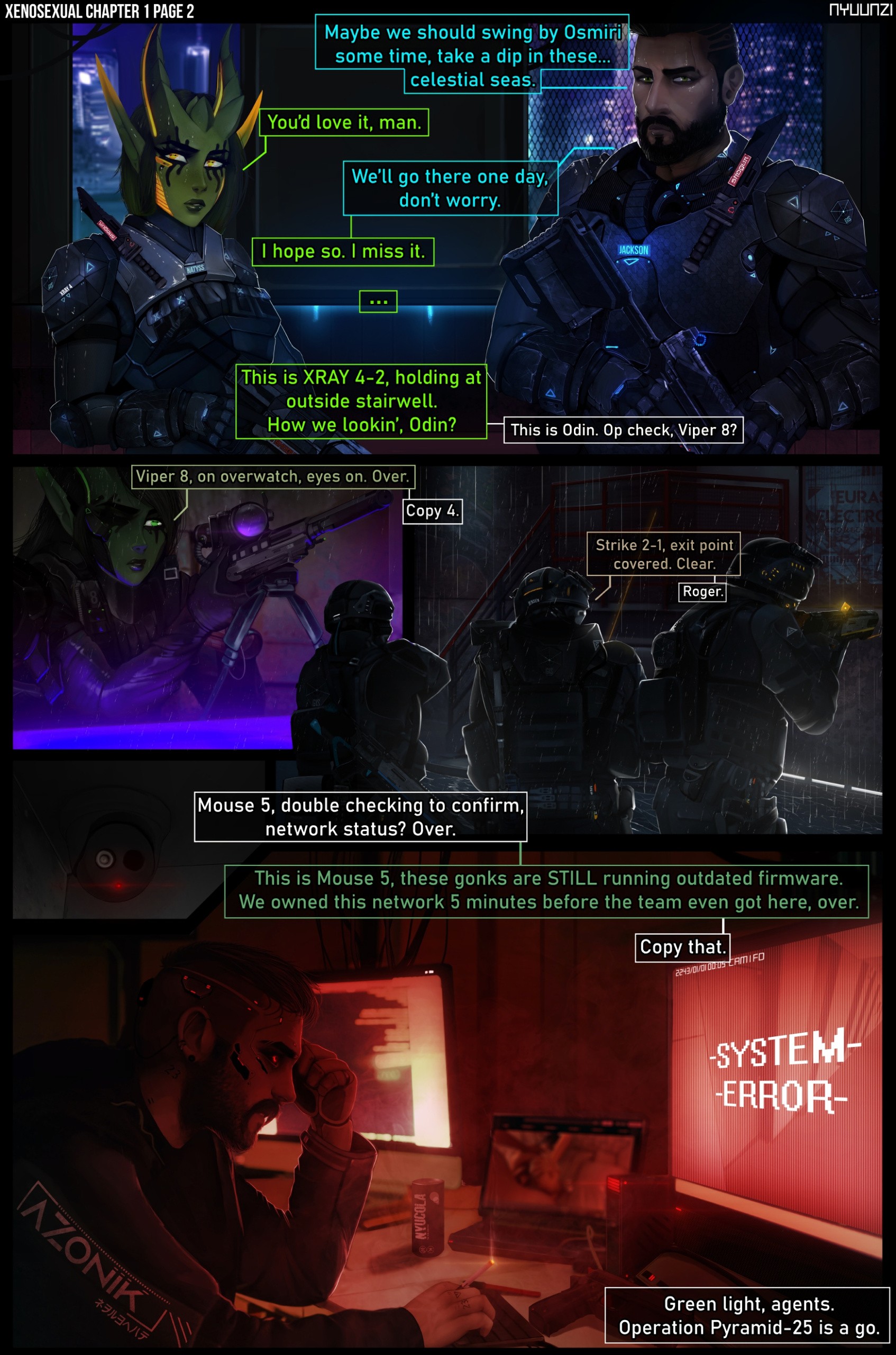 Xenosexual (Reboot) porn comic picture 4