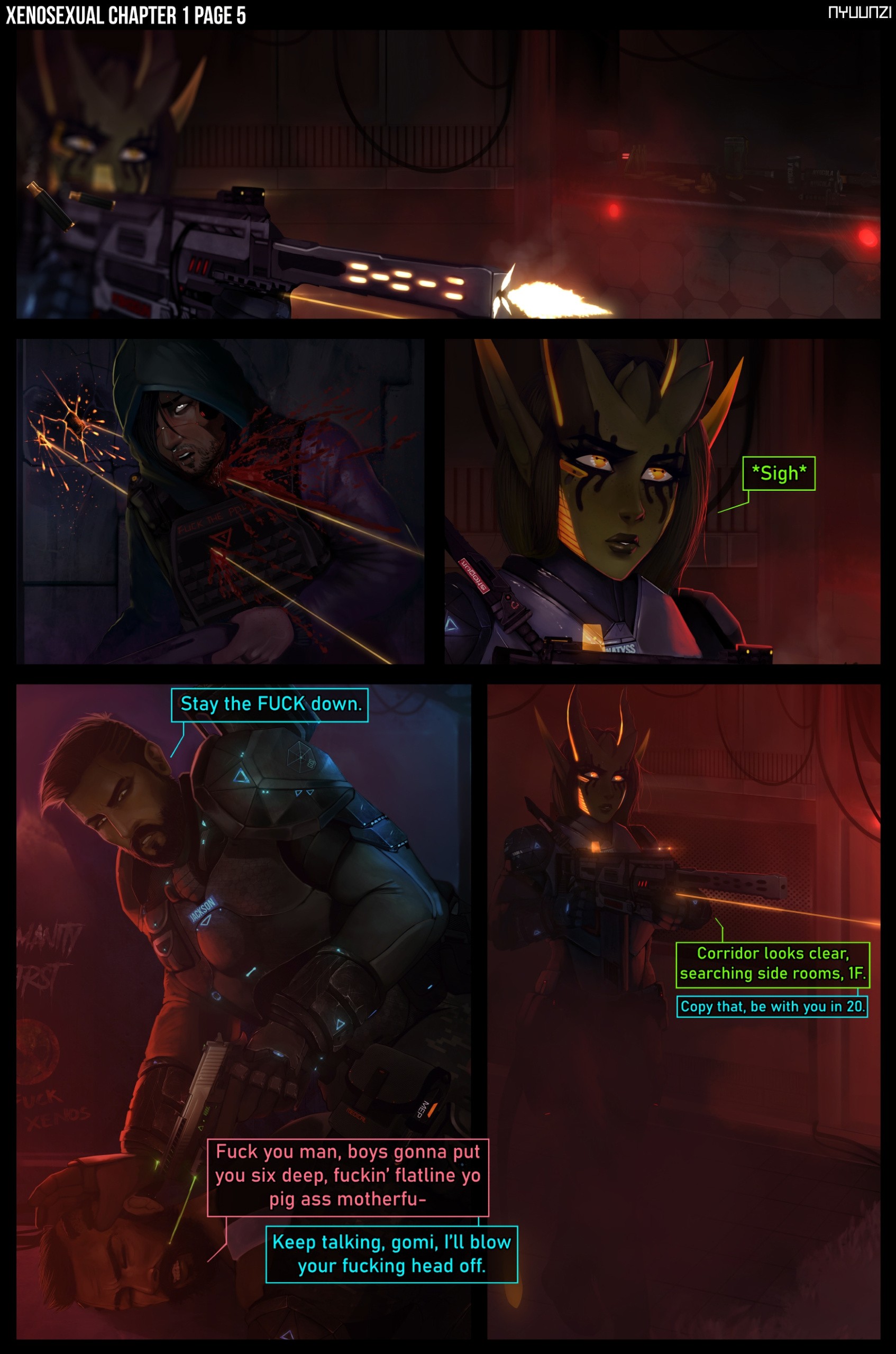 Xenosexual (Reboot) porn comic picture 7