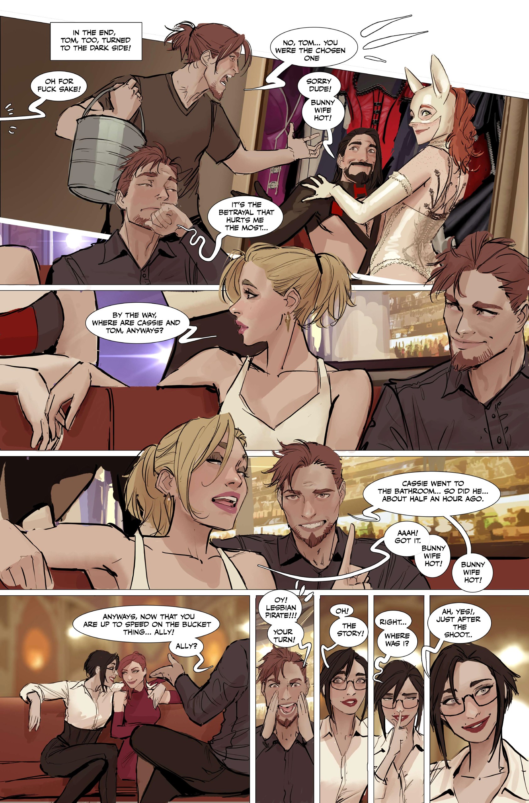 Crimson after Hours porn comic picture 20