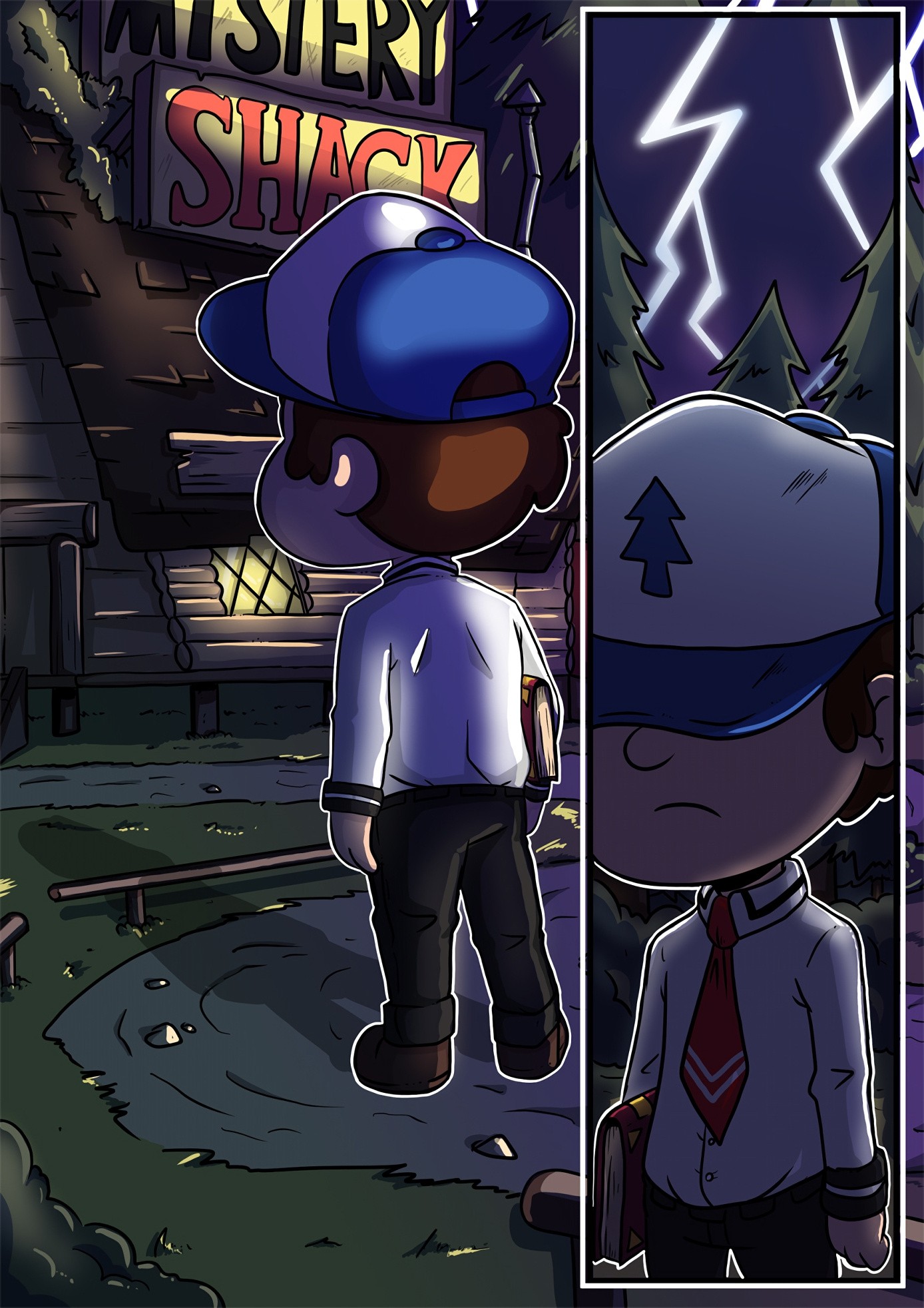 Gravity Falls and Bible Black porn comic picture 18