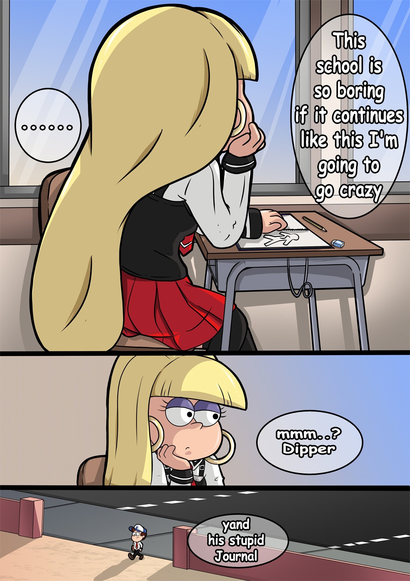 Gravity Falls and Bible Black porn comic picture 2