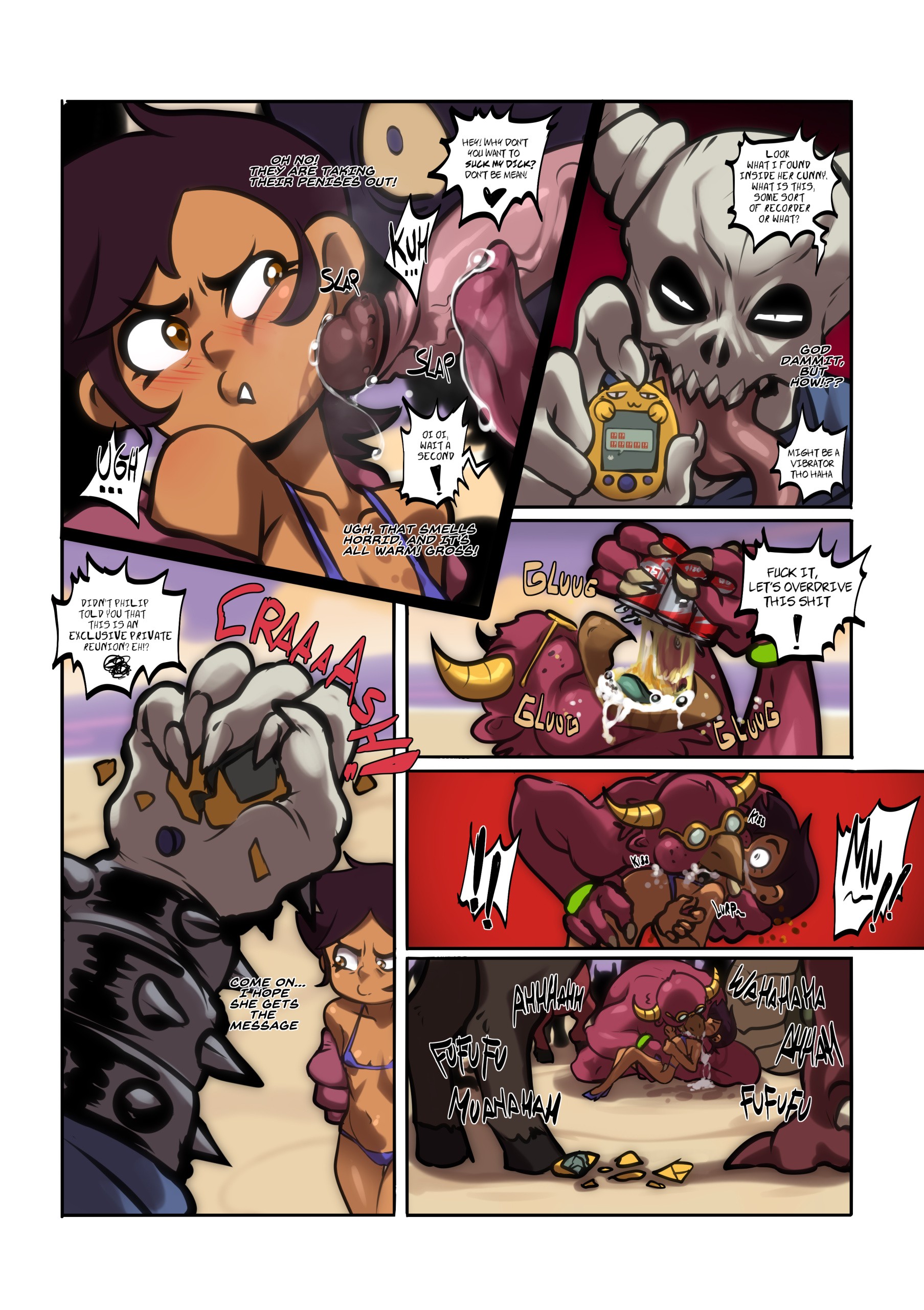 Satanic Beach Party porn comic picture 12
