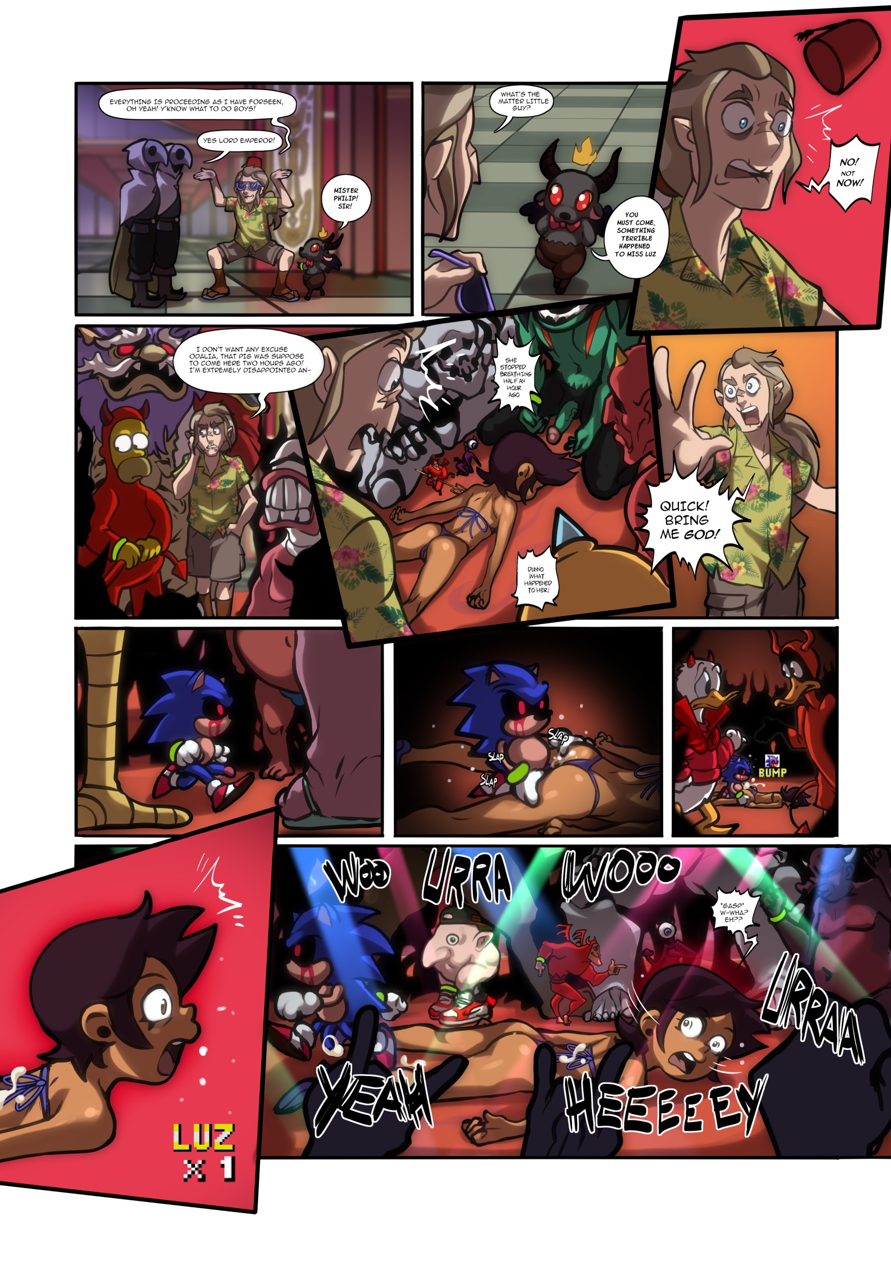 Satanic Beach Party porn comic picture 26