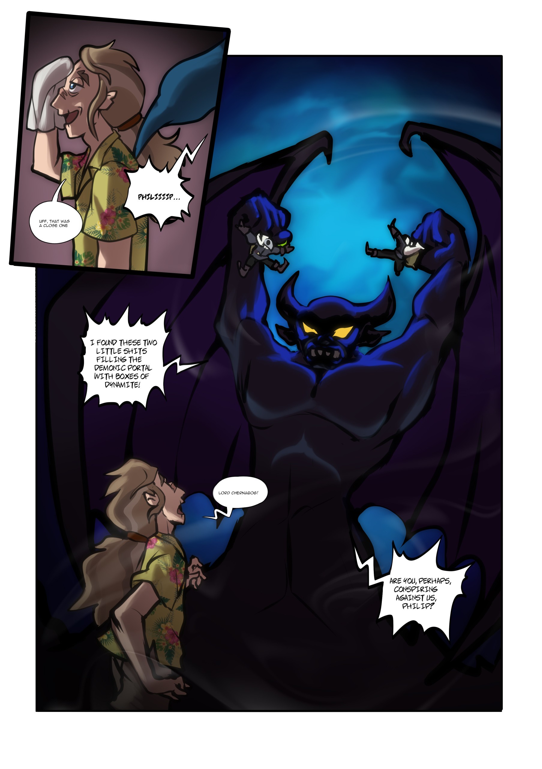 Satanic Beach Party porn comic picture 27