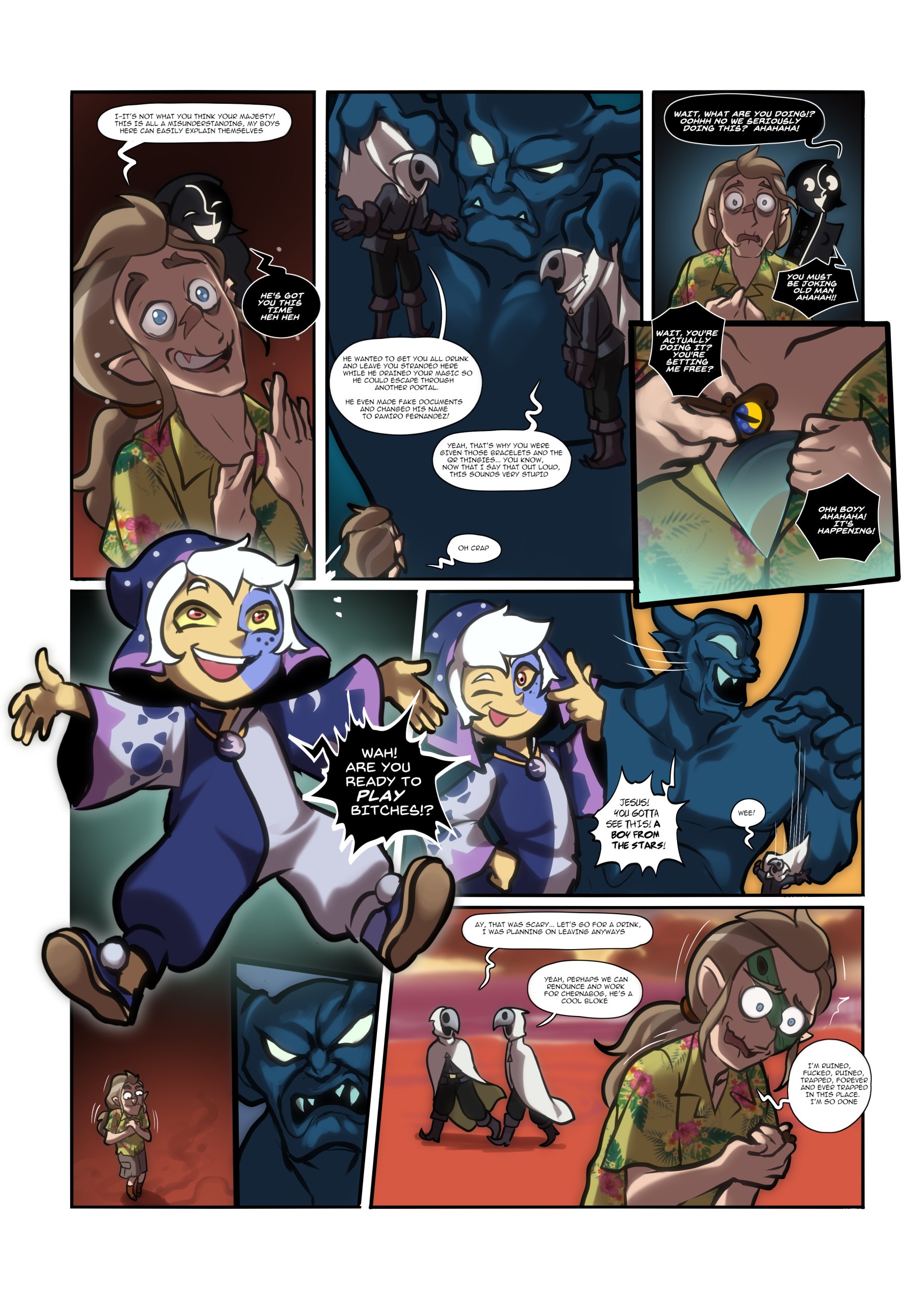 Satanic Beach Party porn comic picture 28