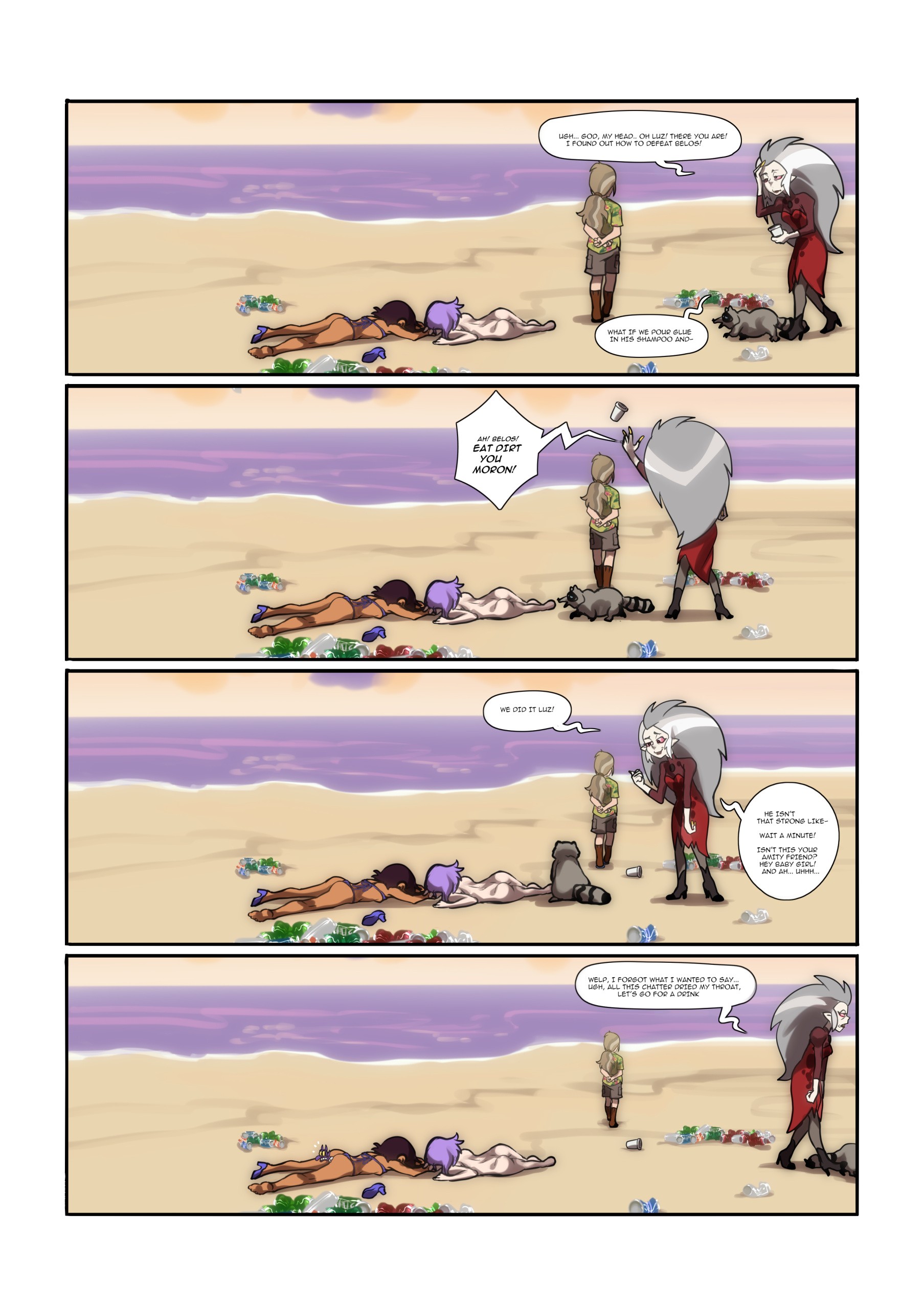 Satanic Beach Party porn comic picture 39