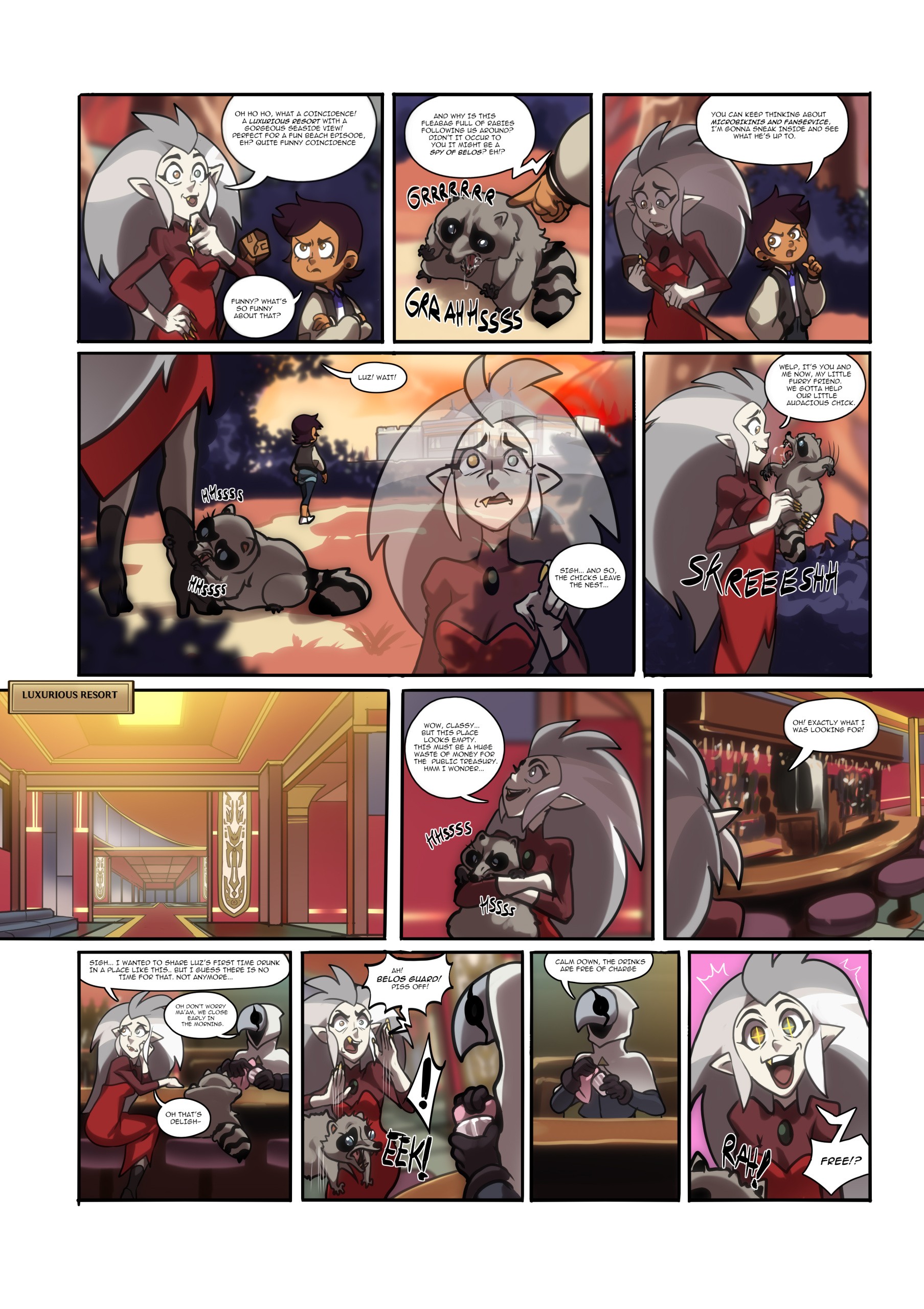 Satanic Beach Party porn comic picture 4