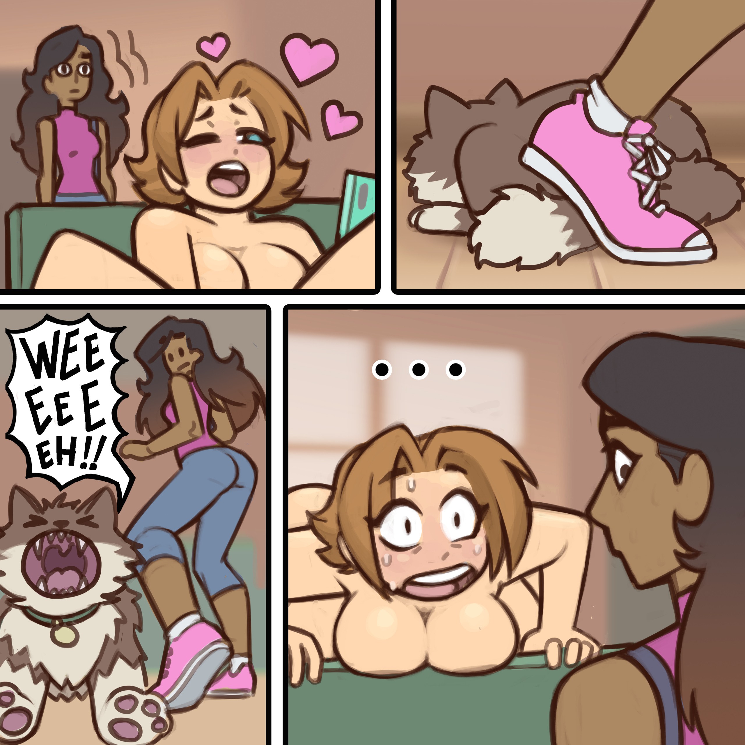 Taís Tavares and Sofia Macieira porn comic picture 7