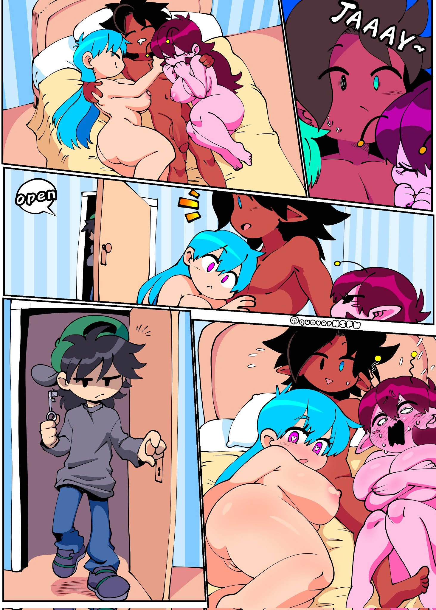 Three Way - Linkup porn comic picture 14