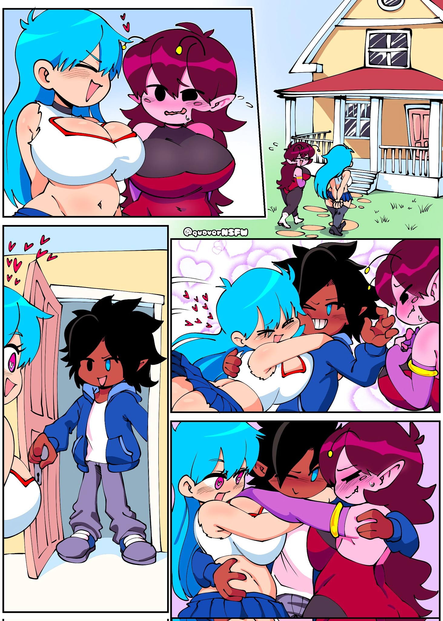 Three Way - Linkup porn comic picture 2
