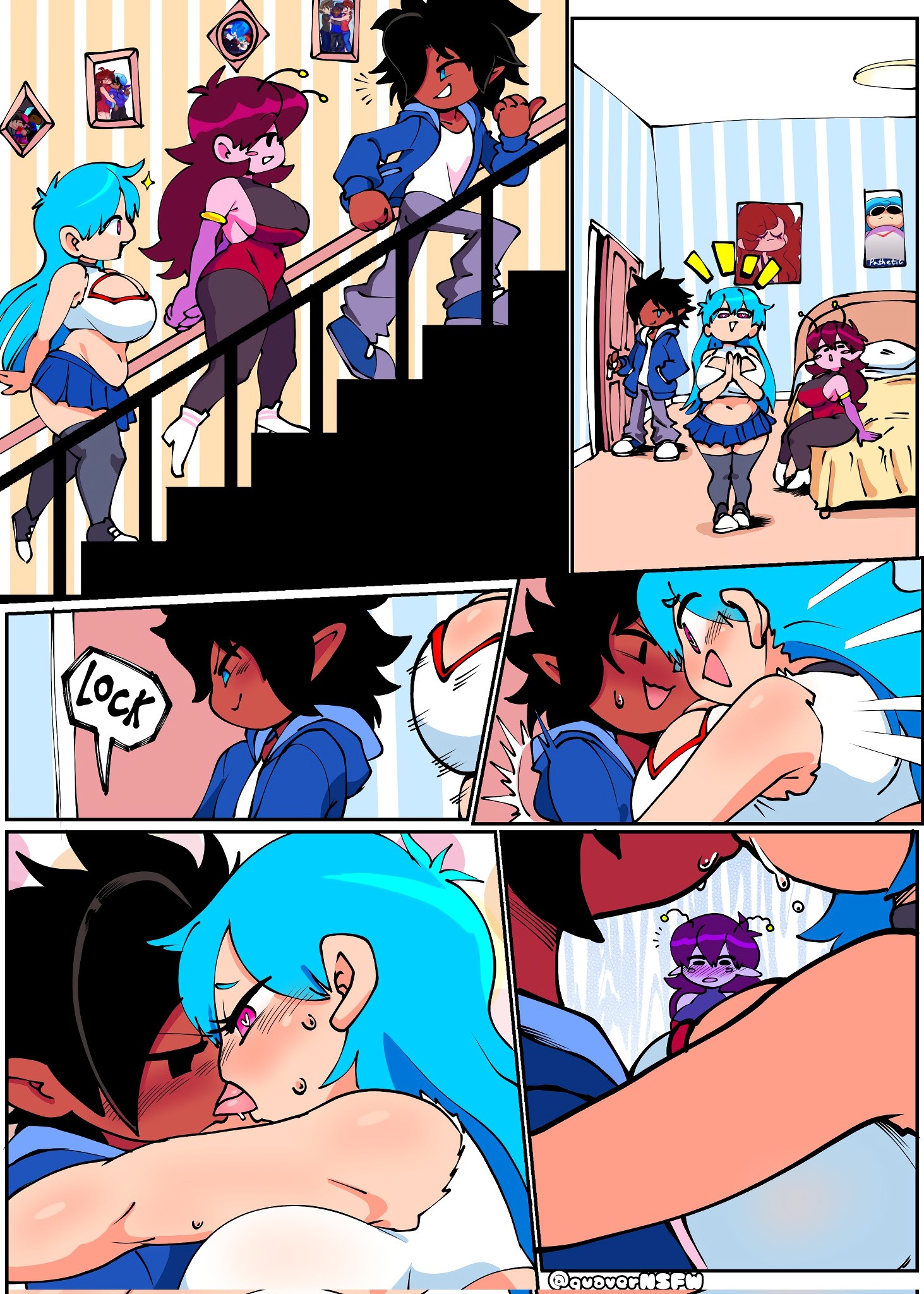 Three Way - Linkup porn comic picture 3