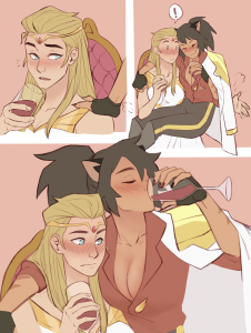 Catradora Comic porn comic picture 1