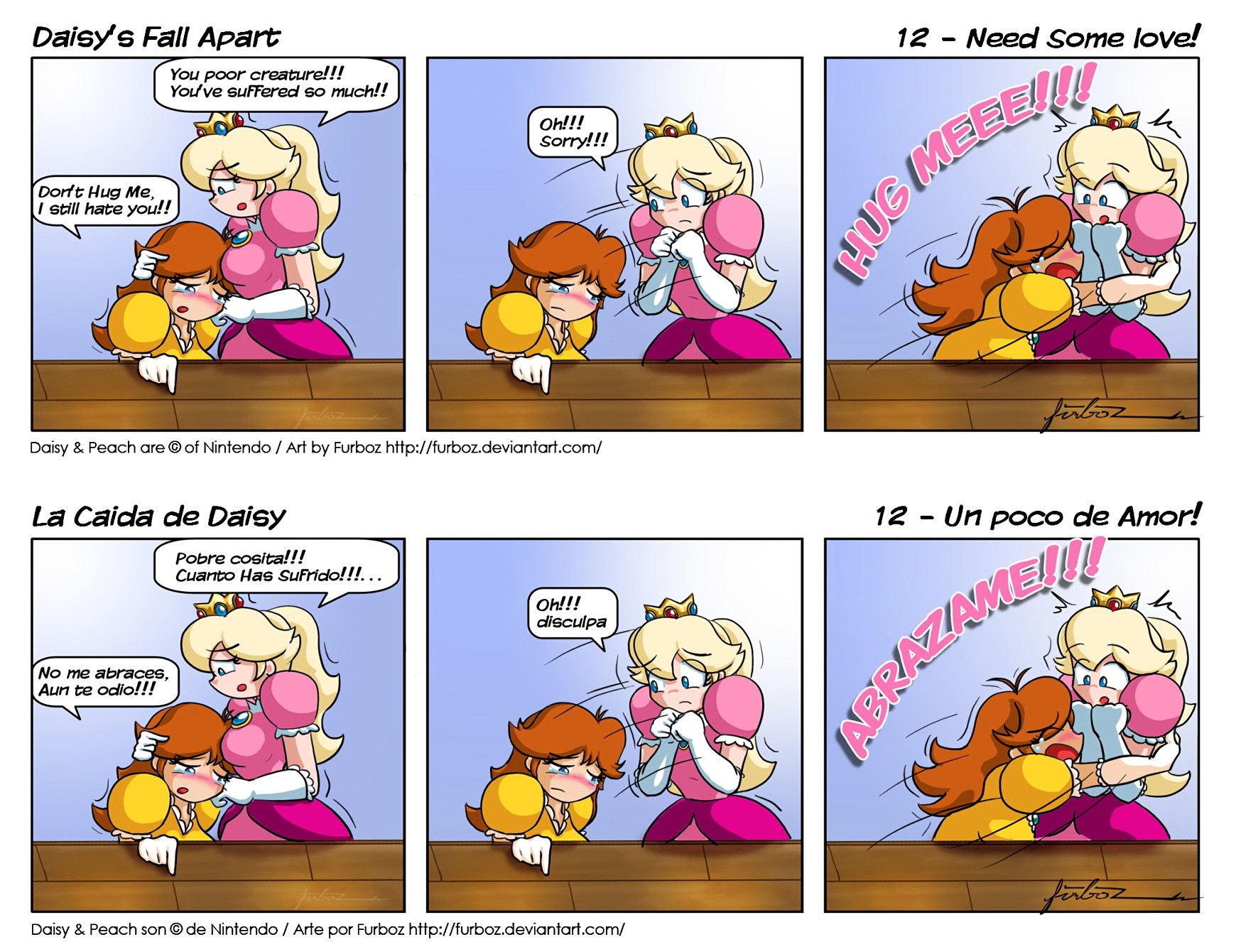 Daisy Falls Apart porn comic picture 13
