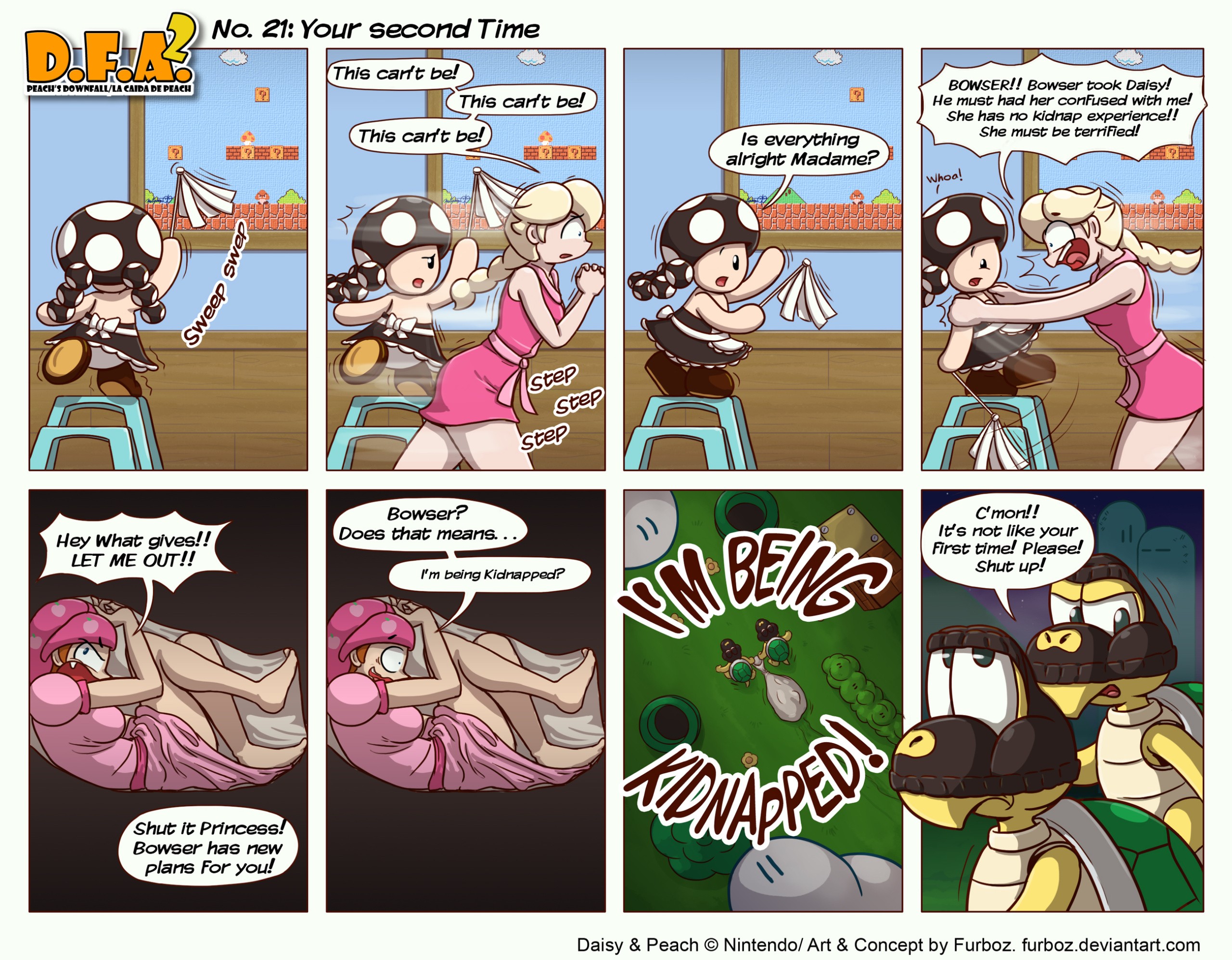 Daisy Falls Apart porn comic picture 37