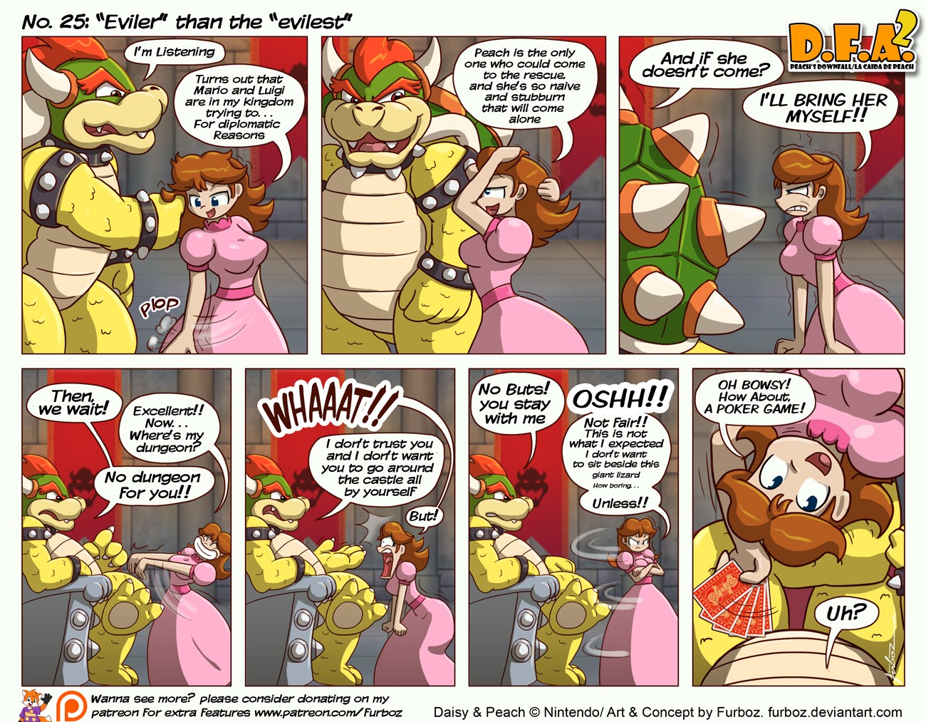 Daisy Falls Apart porn comic picture 41