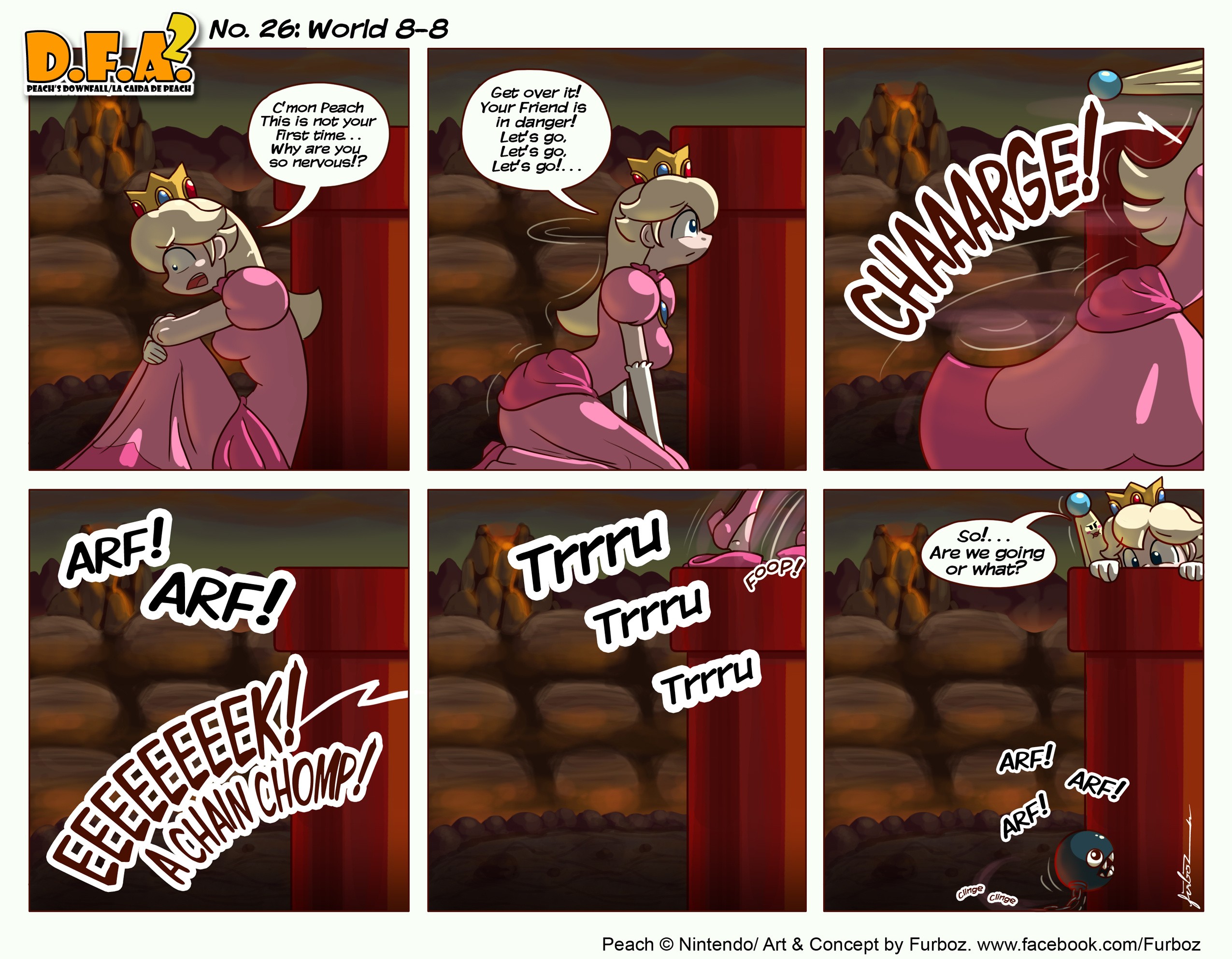 Daisy Falls Apart porn comic picture 42