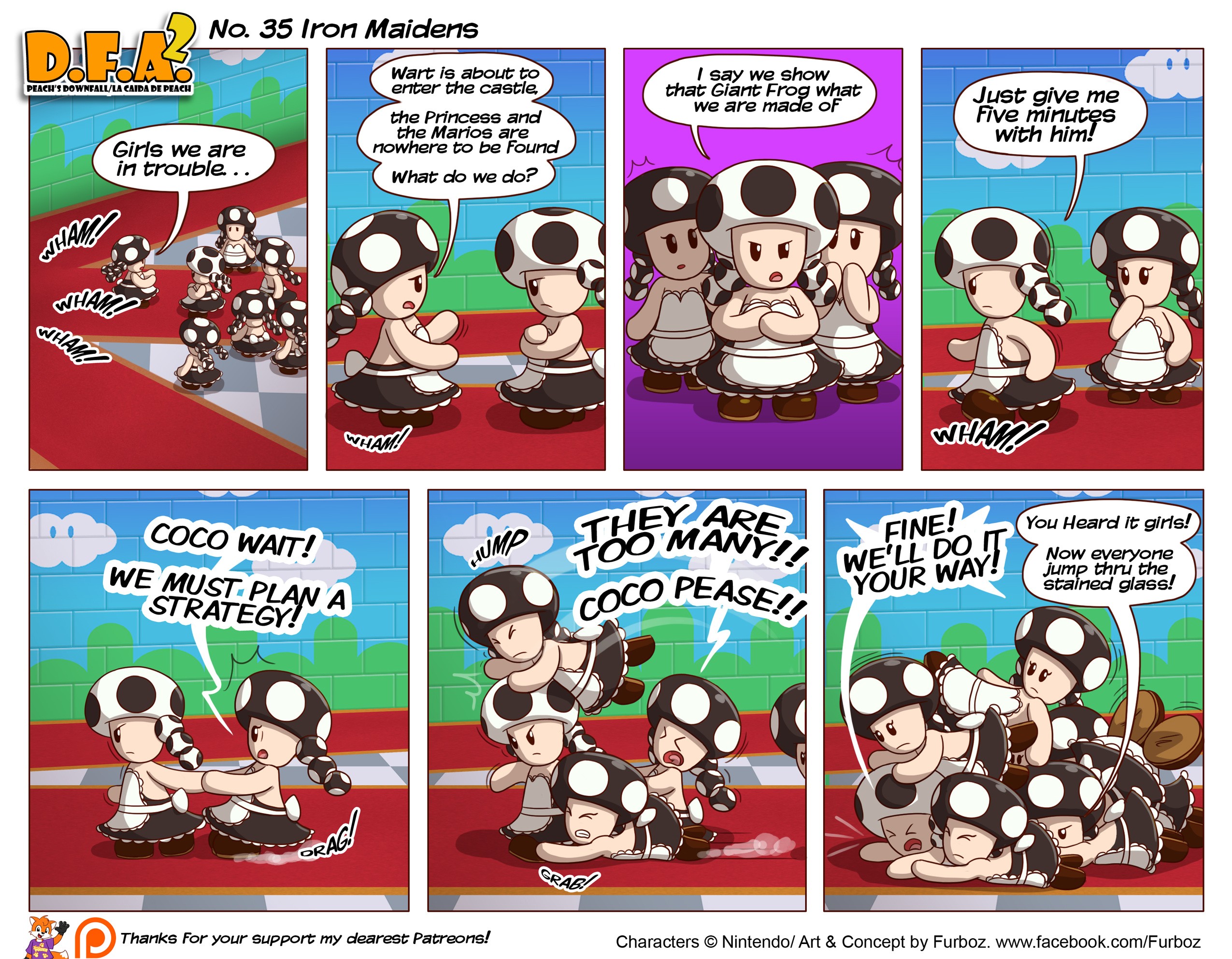 Daisy Falls Apart porn comic picture 51